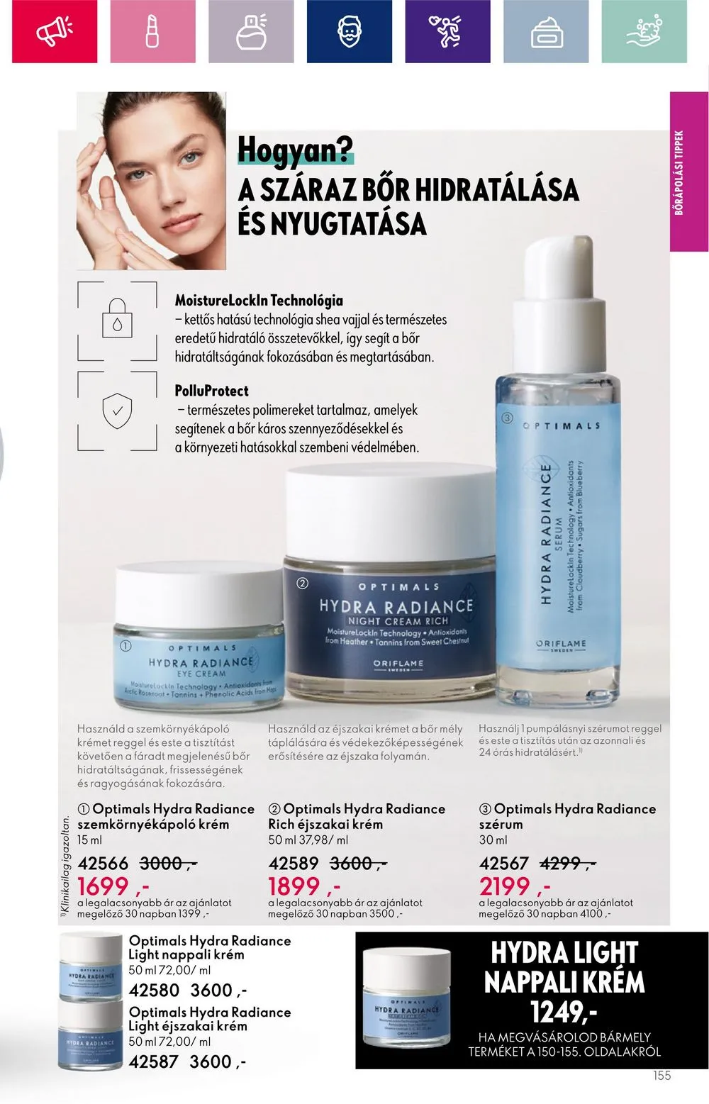 Oriflame akciós újság 10.11–10.30 – 155. oldal