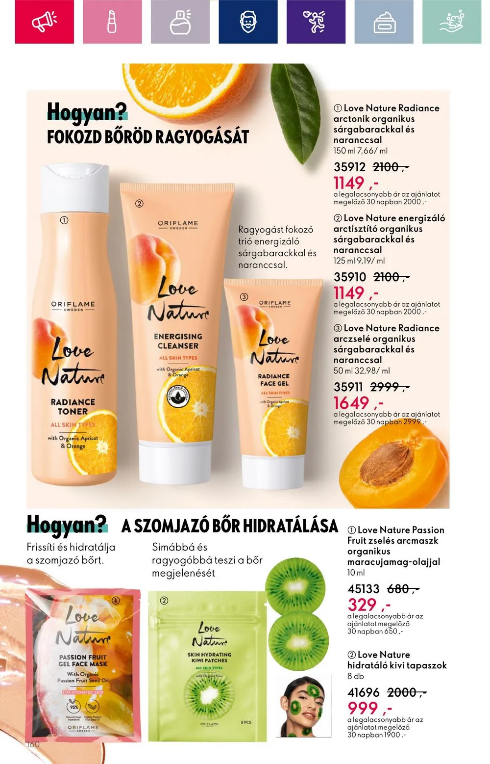 Oriflame akciós újság 10.11–10.30 – 160. oldal
