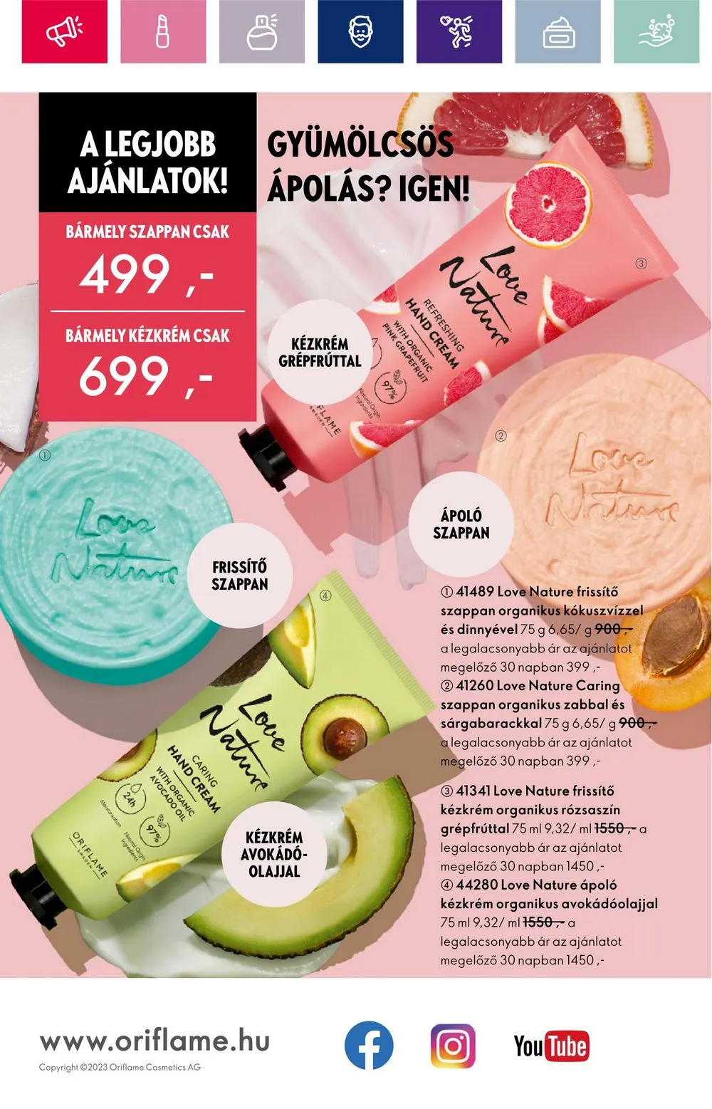 Oriflame akciós újság 10.11–10.30 – 168. oldal