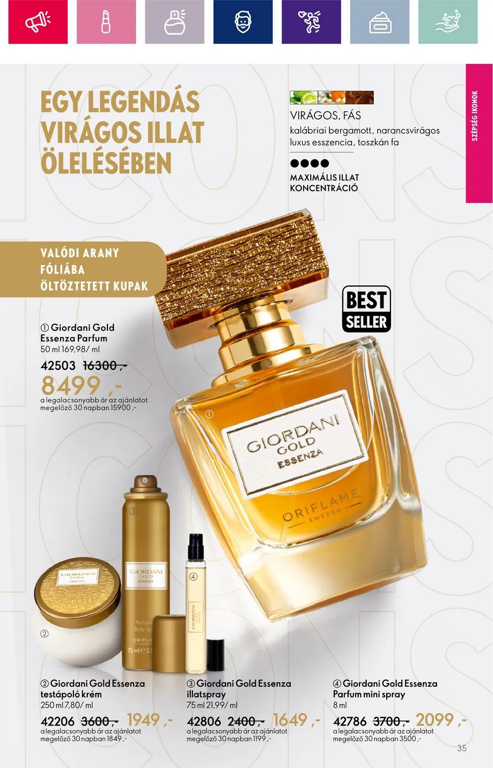 Oriflame akciós újság 10.11–10.30 – 35. oldal