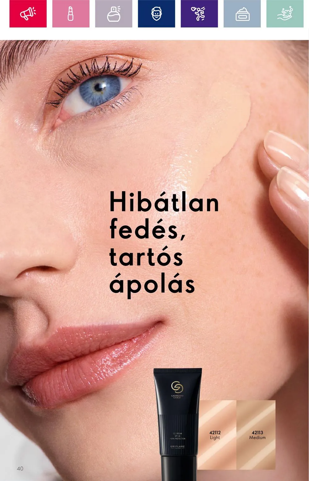 Oriflame akciós újság 10.11–10.30 – 40. oldal