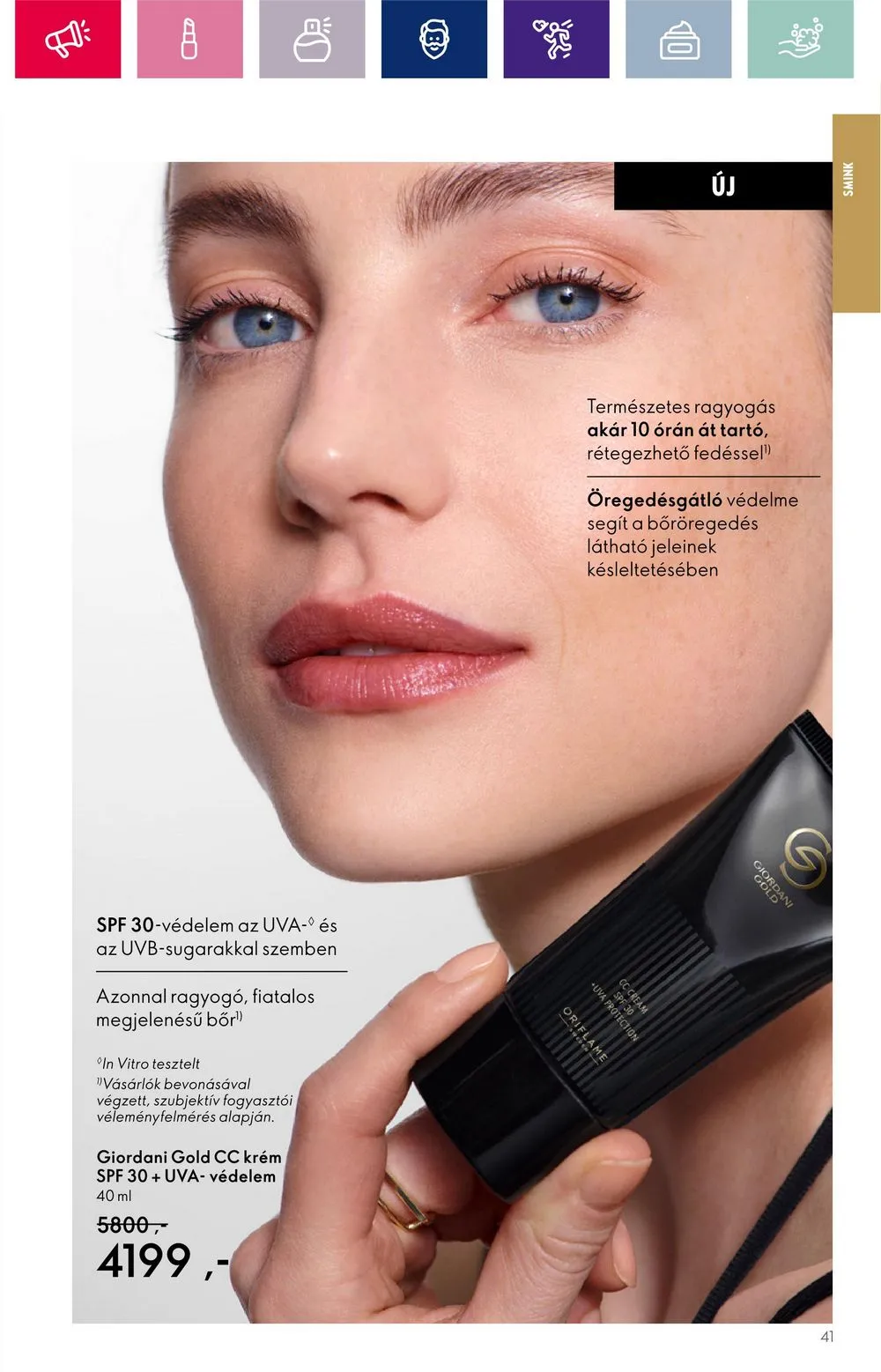 Oriflame akciós újság 10.11–10.30 – 41. oldal