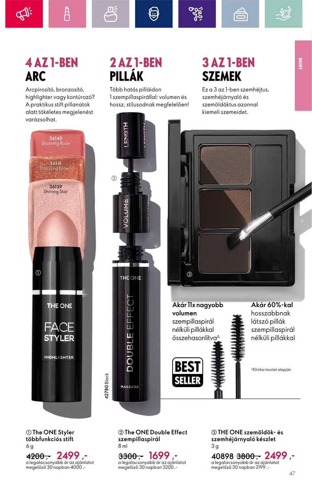 Oriflame akciós újság 10.11–10.30 – 47. oldal
