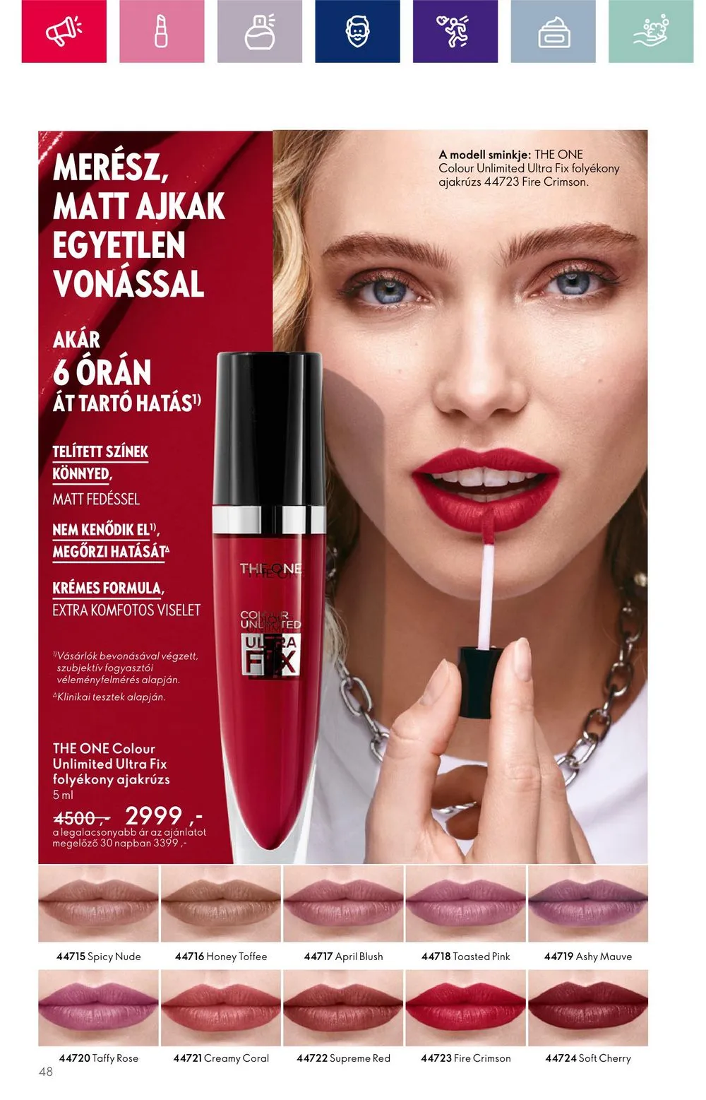 Oriflame akciós újság 10.11–10.30 – 48. oldal