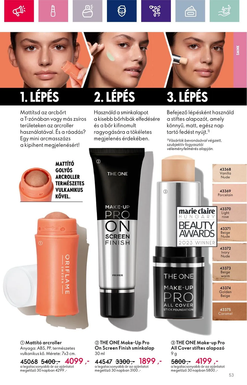 Oriflame akciós újság 10.11–10.30 – 53. oldal