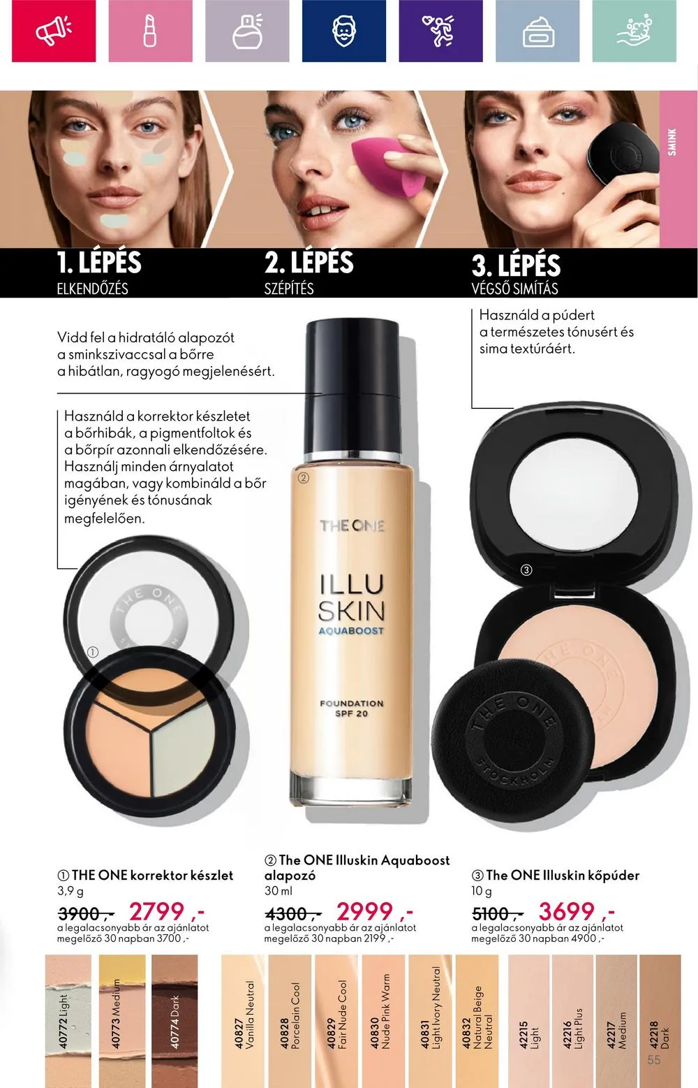 Oriflame akciós újság 10.11–10.30 – 55. oldal