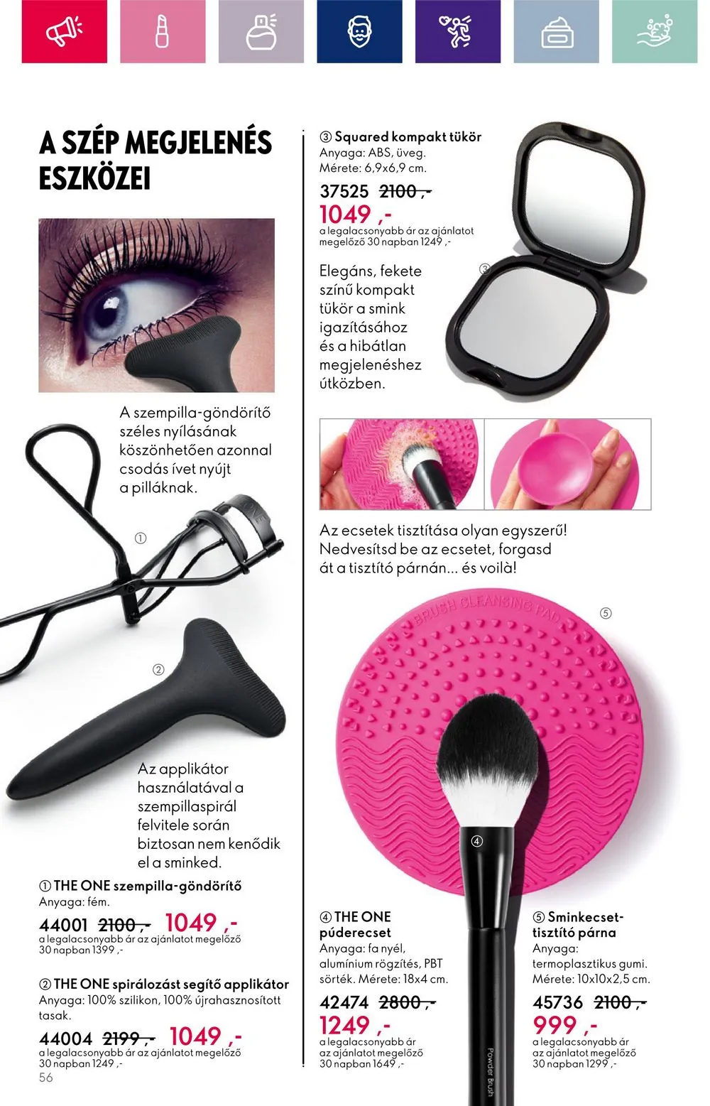 Oriflame akciós újság 10.11–10.30 – 56. oldal