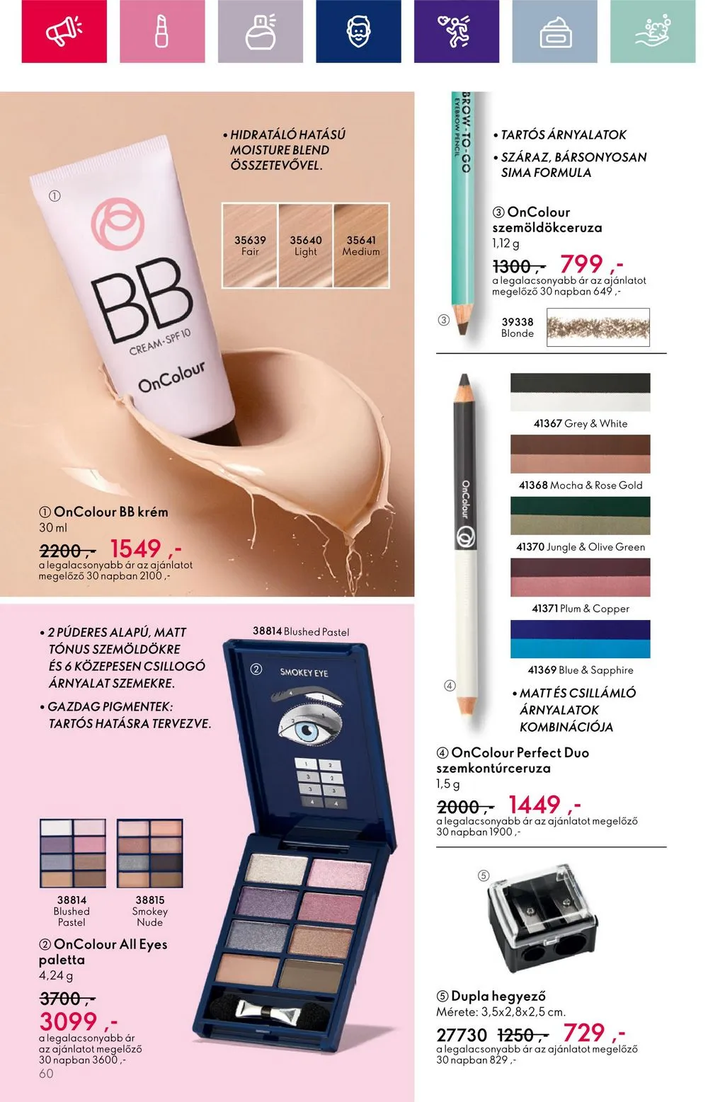 Oriflame akciós újság 10.11–10.30 – 60. oldal