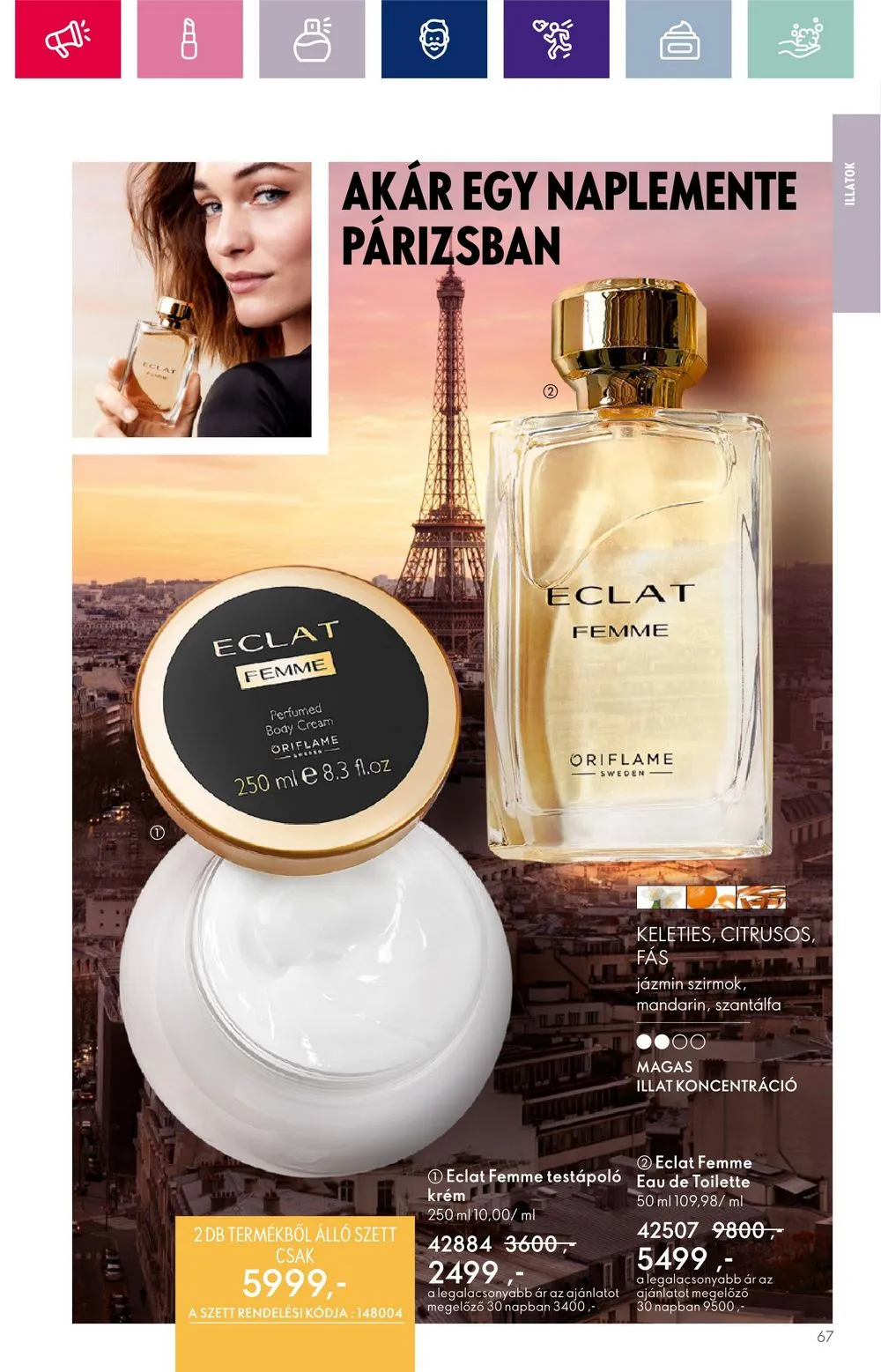 Oriflame akciós újság 10.11–10.30 – 67. oldal