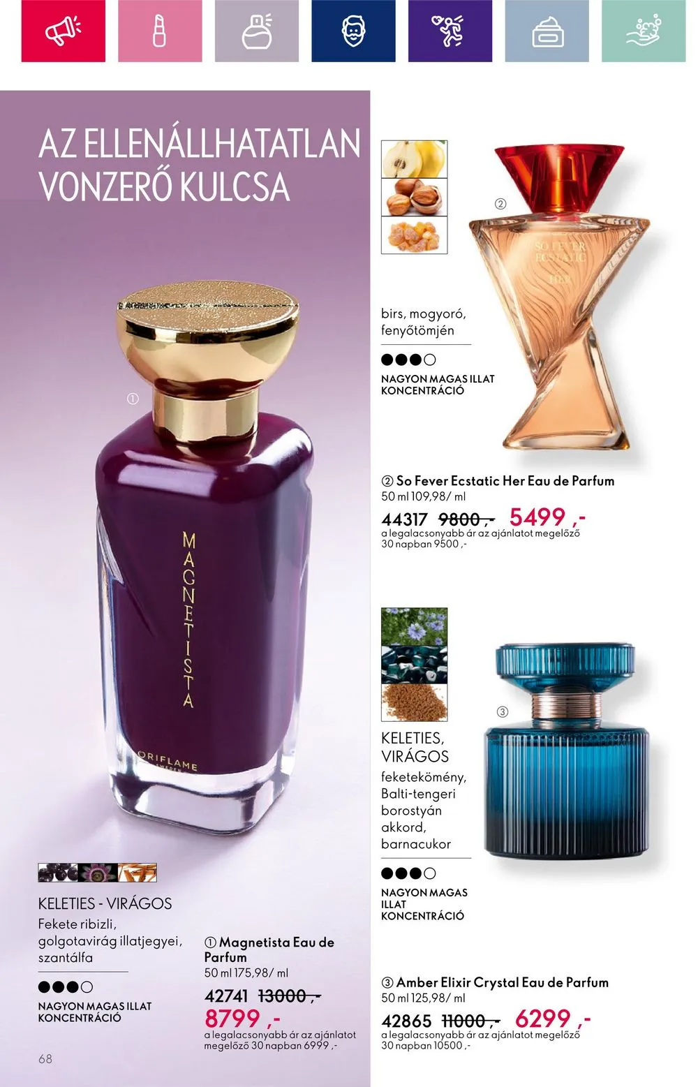 Oriflame akciós újság 10.11–10.30 – 68. oldal