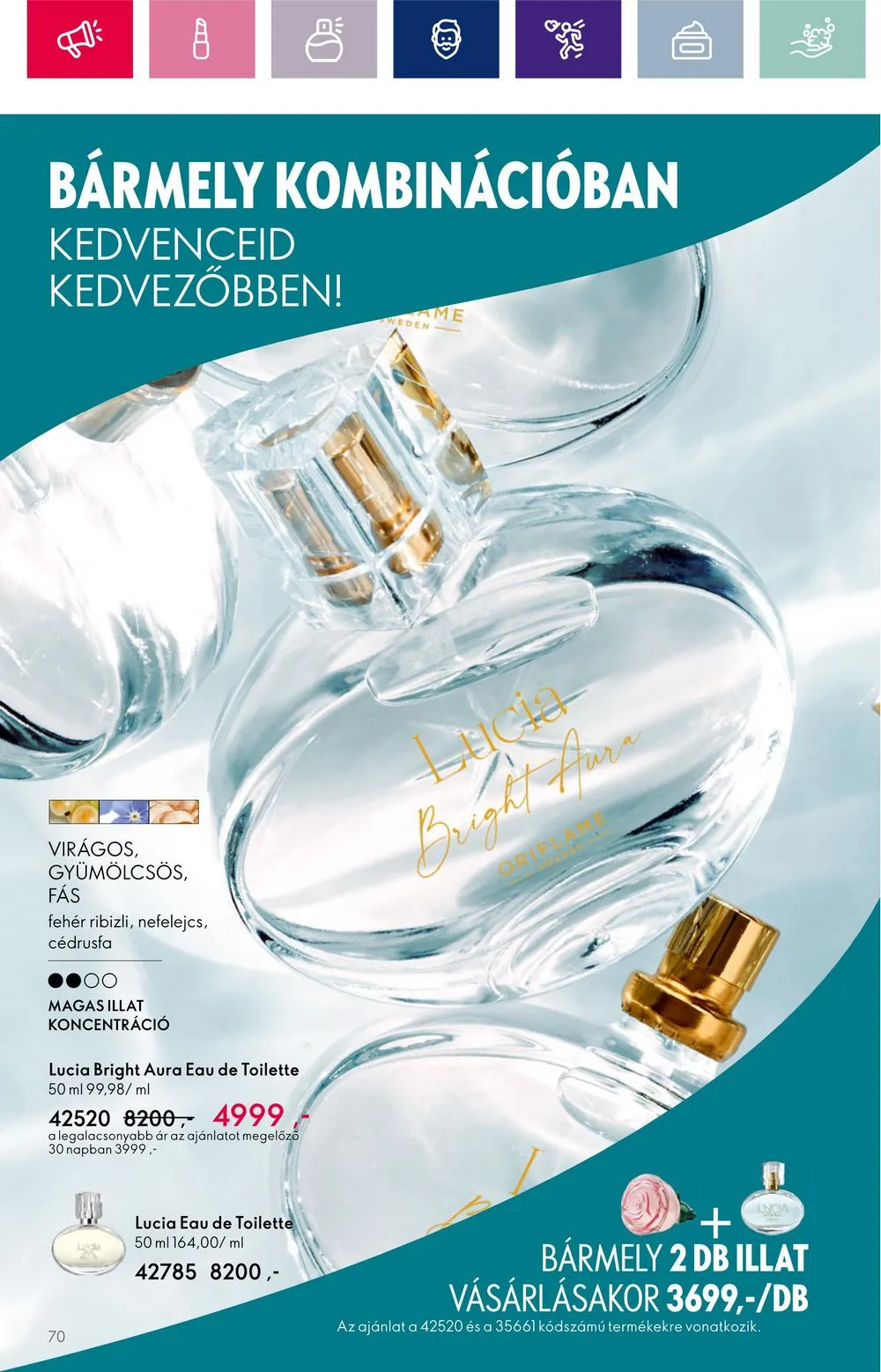 Oriflame akciós újság 10.11–10.30 – 70. oldal