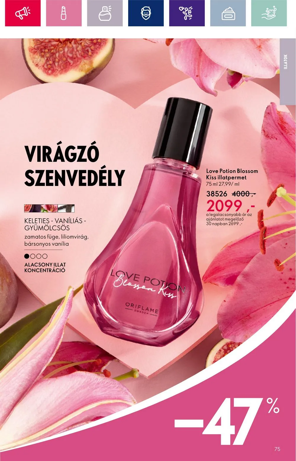 Oriflame akciós újság 10.11–10.30 – 75. oldal