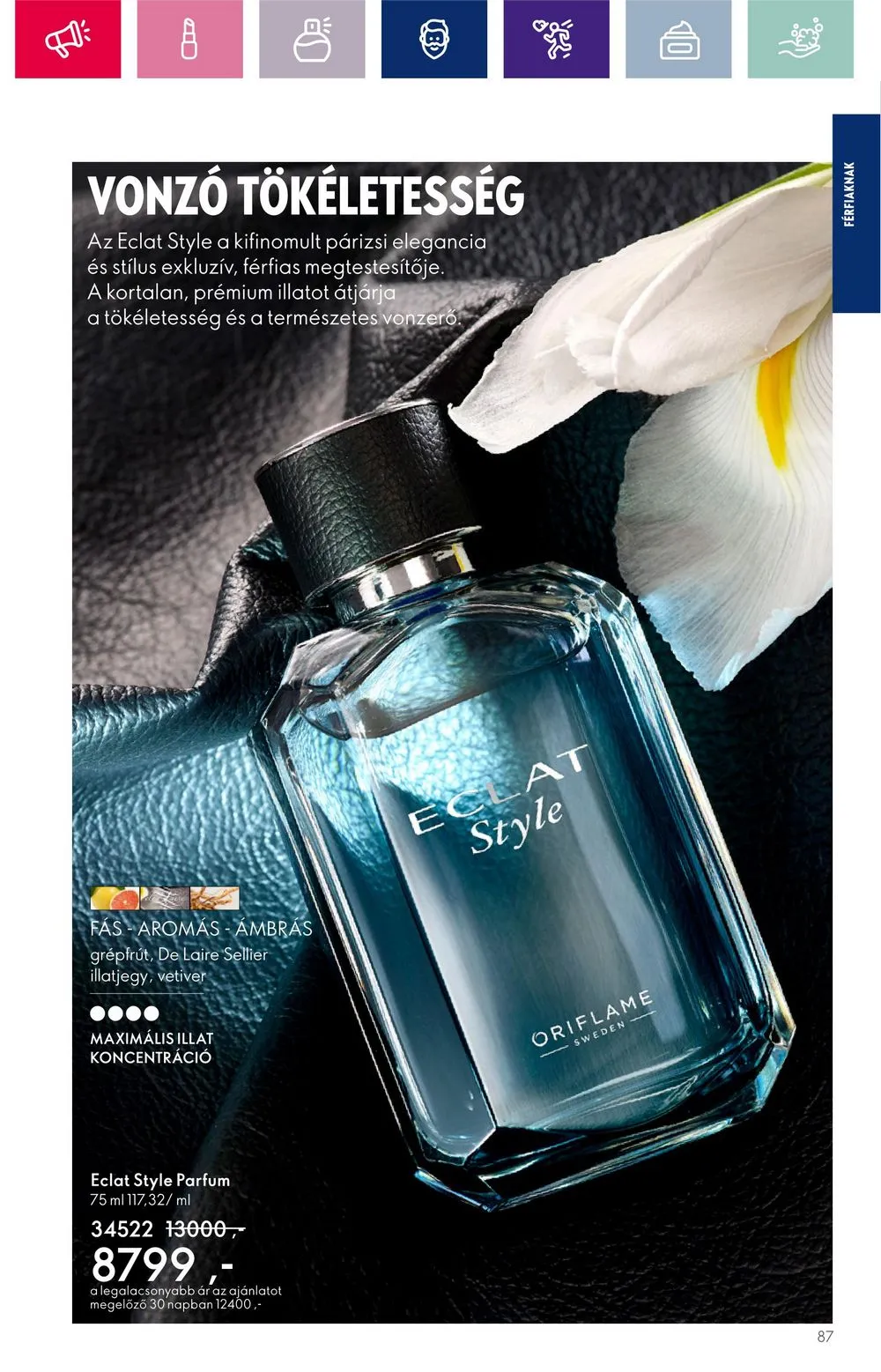 Oriflame akciós újság 10.11–10.30 – 87. oldal