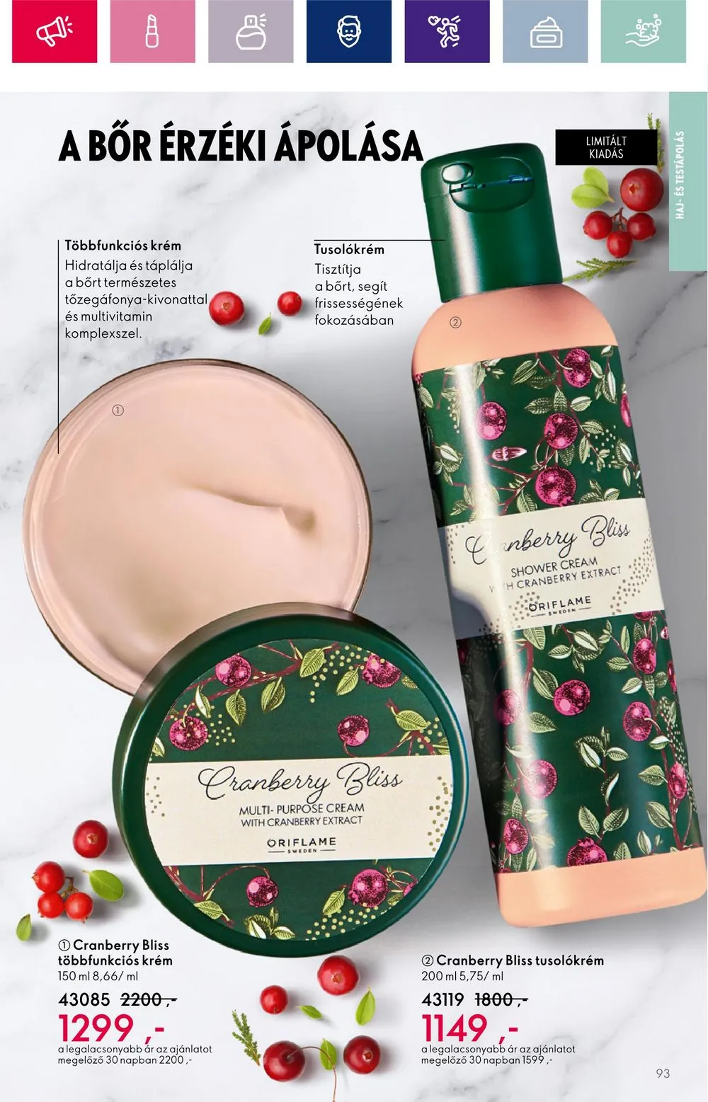 Oriflame akciós újság 10.11–10.30 – 93. oldal