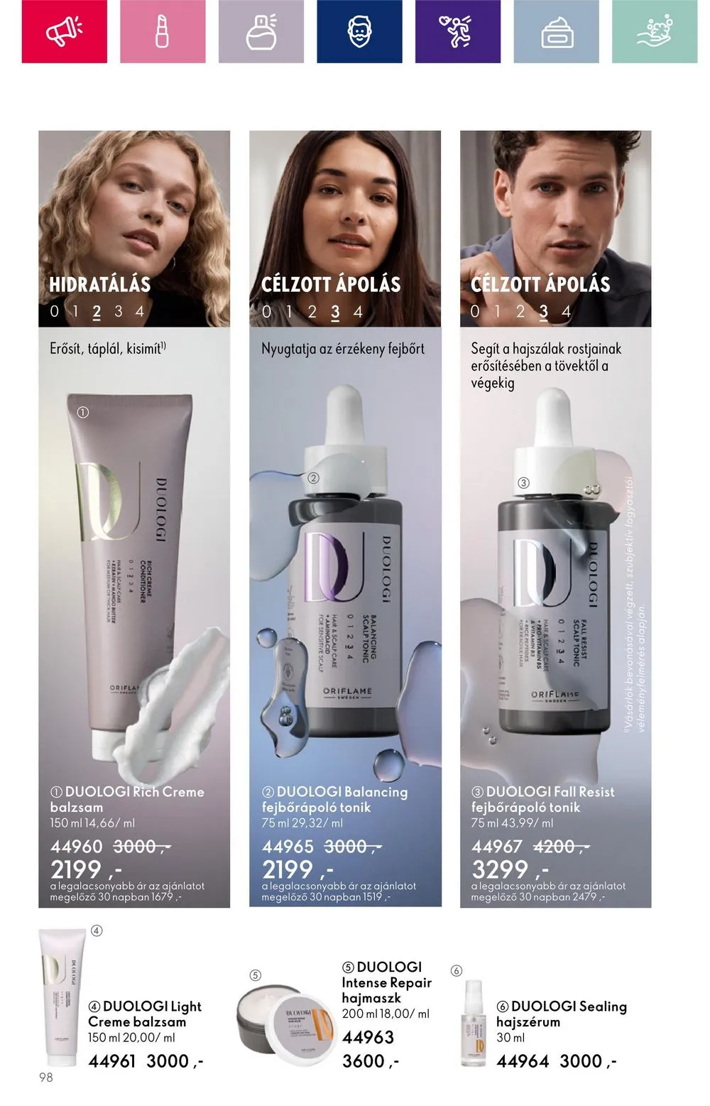 Oriflame akciós újság 10.11–10.30 – 98. oldal
