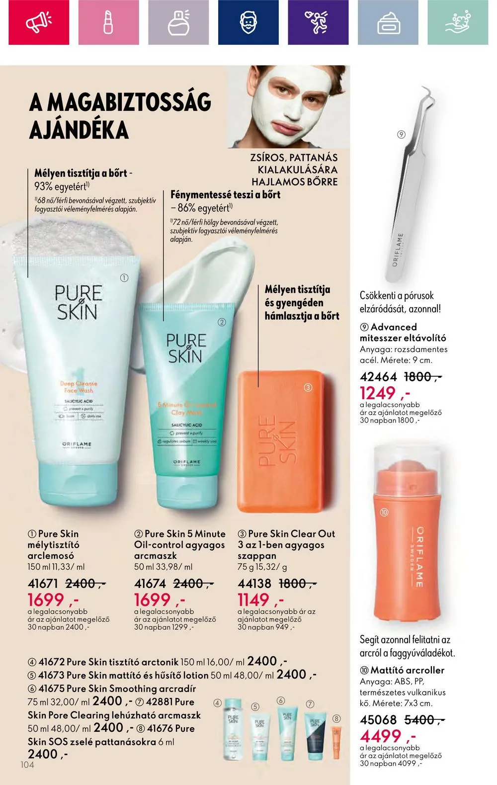 Oriflame akciós újság 11.15–12.05 – 104. oldal