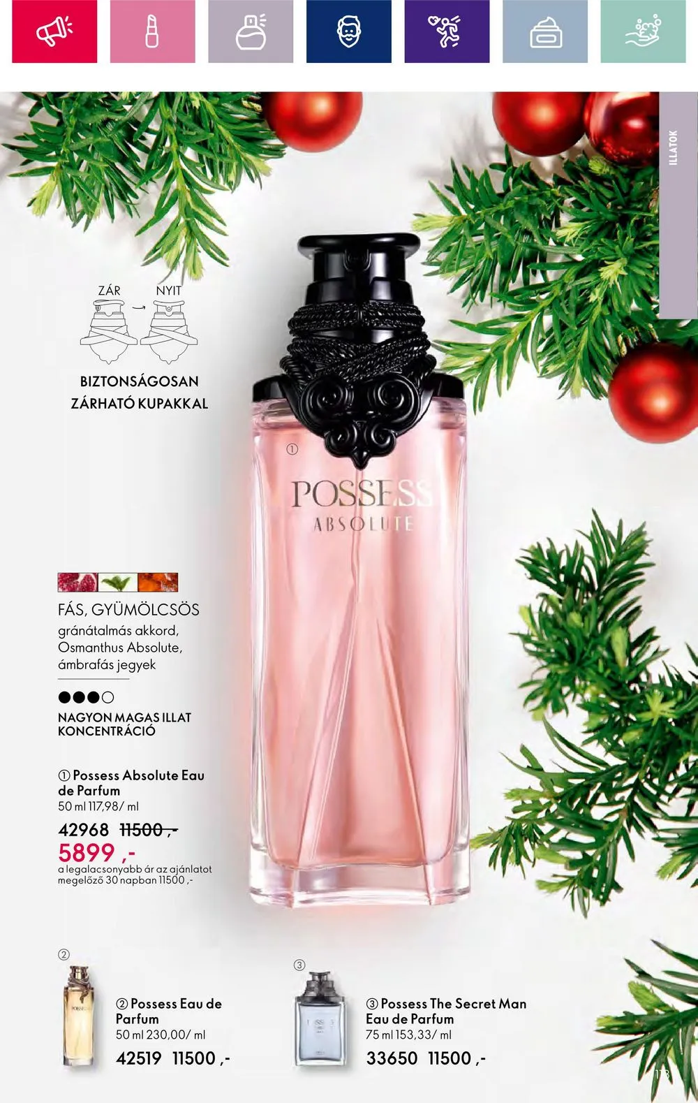 Oriflame akciós újság 11.15–12.05 – 113. oldal
