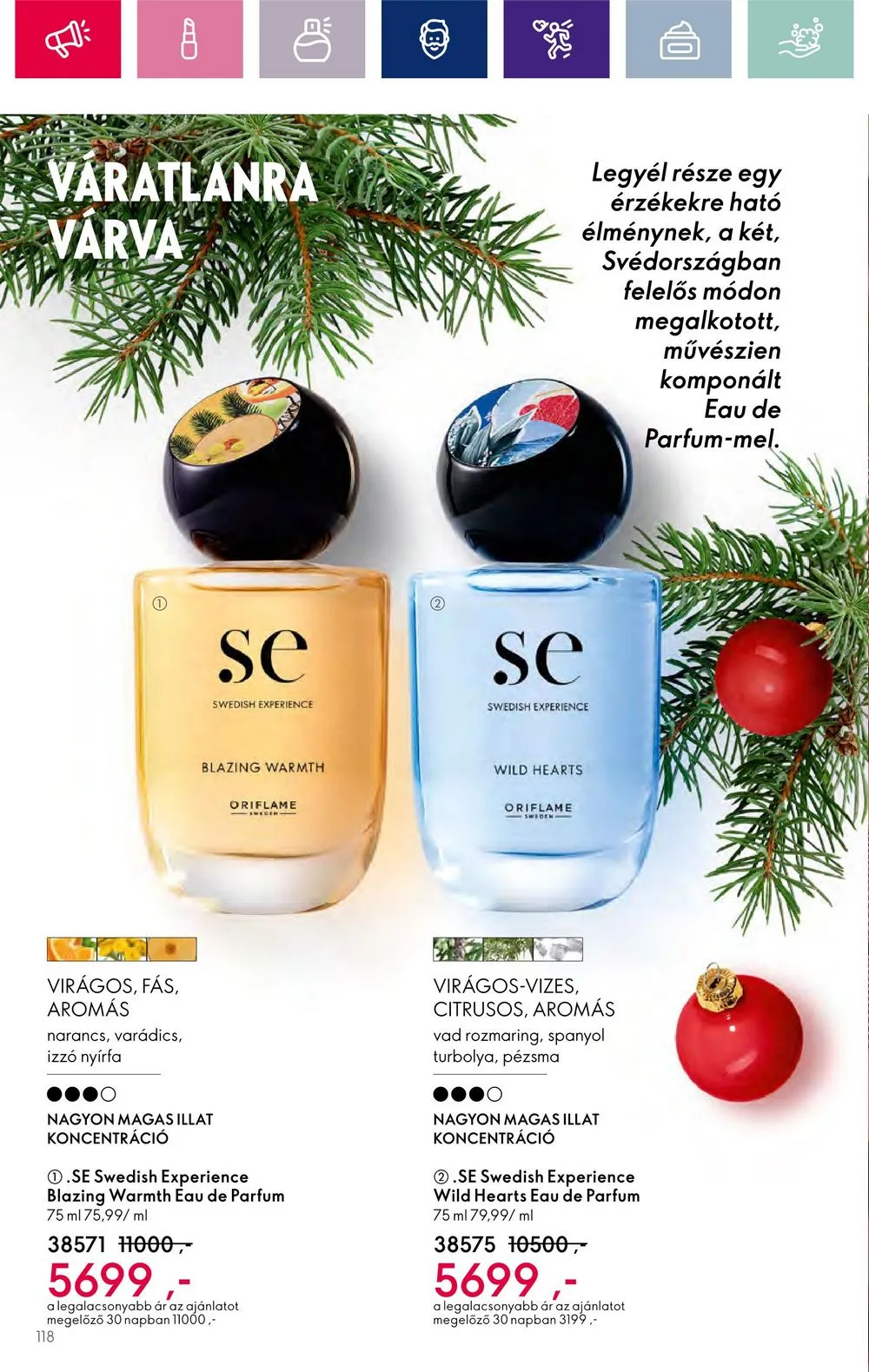 Oriflame akciós újság 11.15–12.05 – 118. oldal