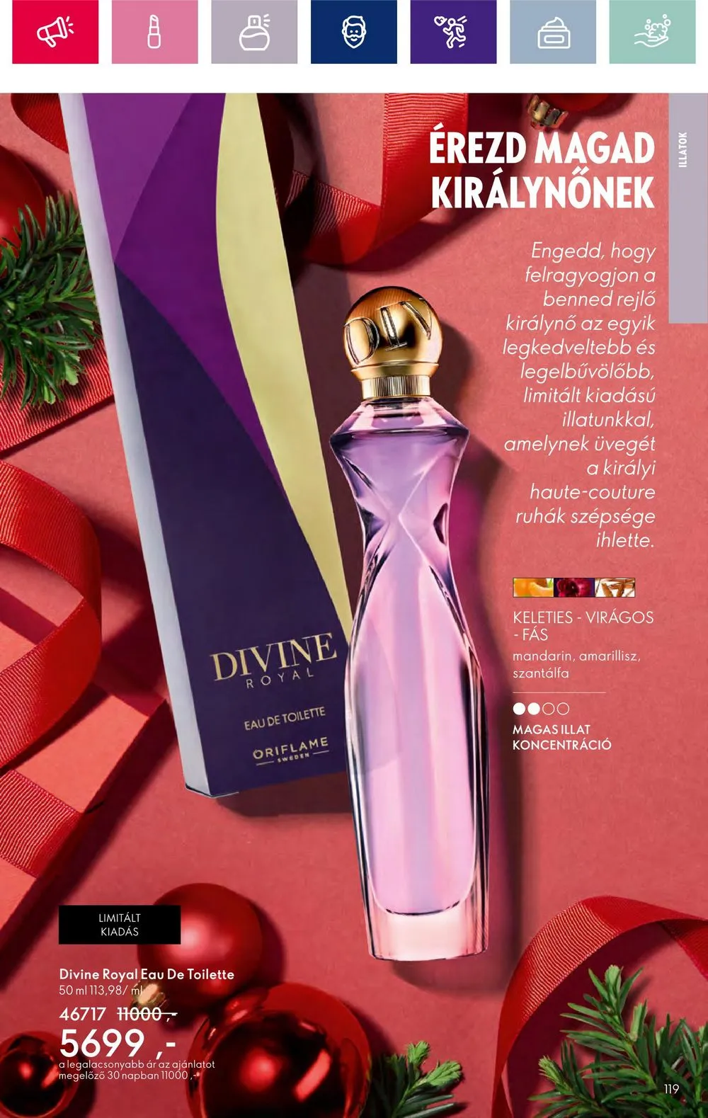 Oriflame akciós újság 11.15–12.05 – 119. oldal