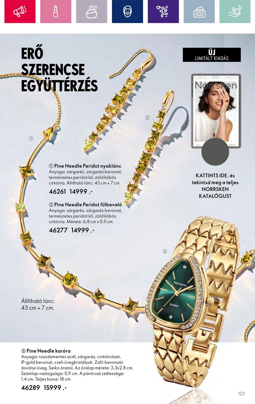 Oriflame akciós újság 11.15–12.05 – 123. oldal