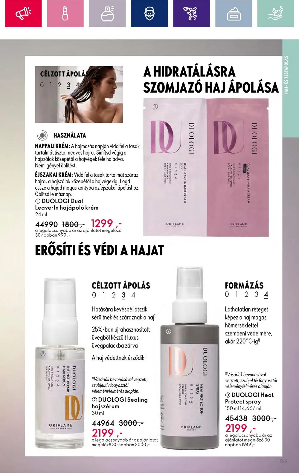 Oriflame akciós újság 11.15–12.05 – 133. oldal