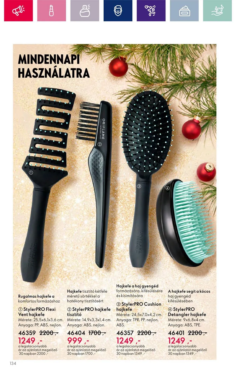 Oriflame akciós újság 11.15–12.05 – 134. oldal