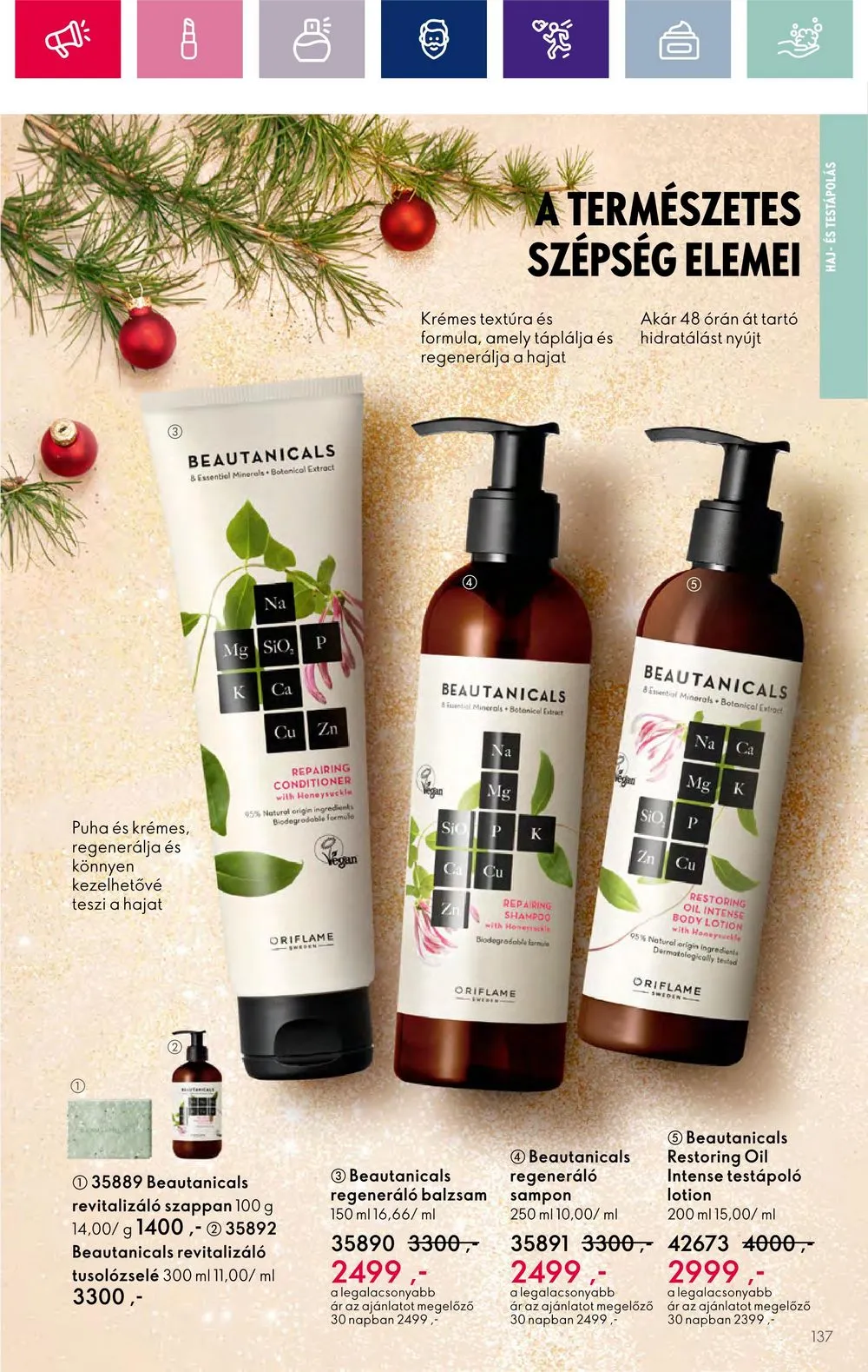 Oriflame akciós újság 11.15–12.05 – 137. oldal