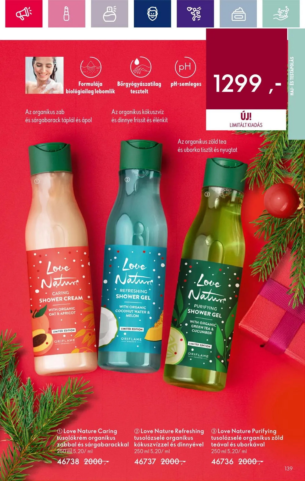 Oriflame akciós újság 11.15–12.05 – 139. oldal