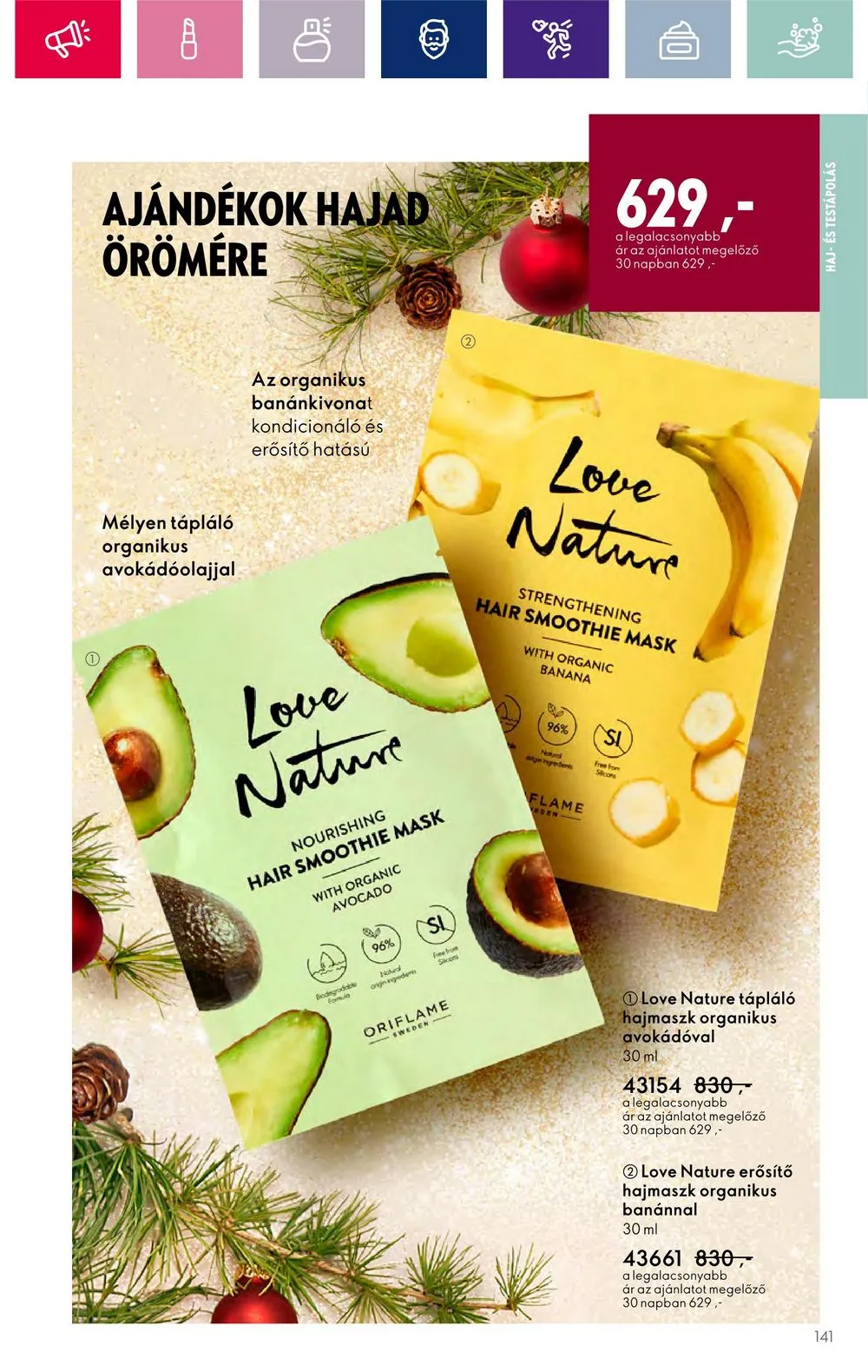 Oriflame akciós újság 11.15–12.05 – 141. oldal