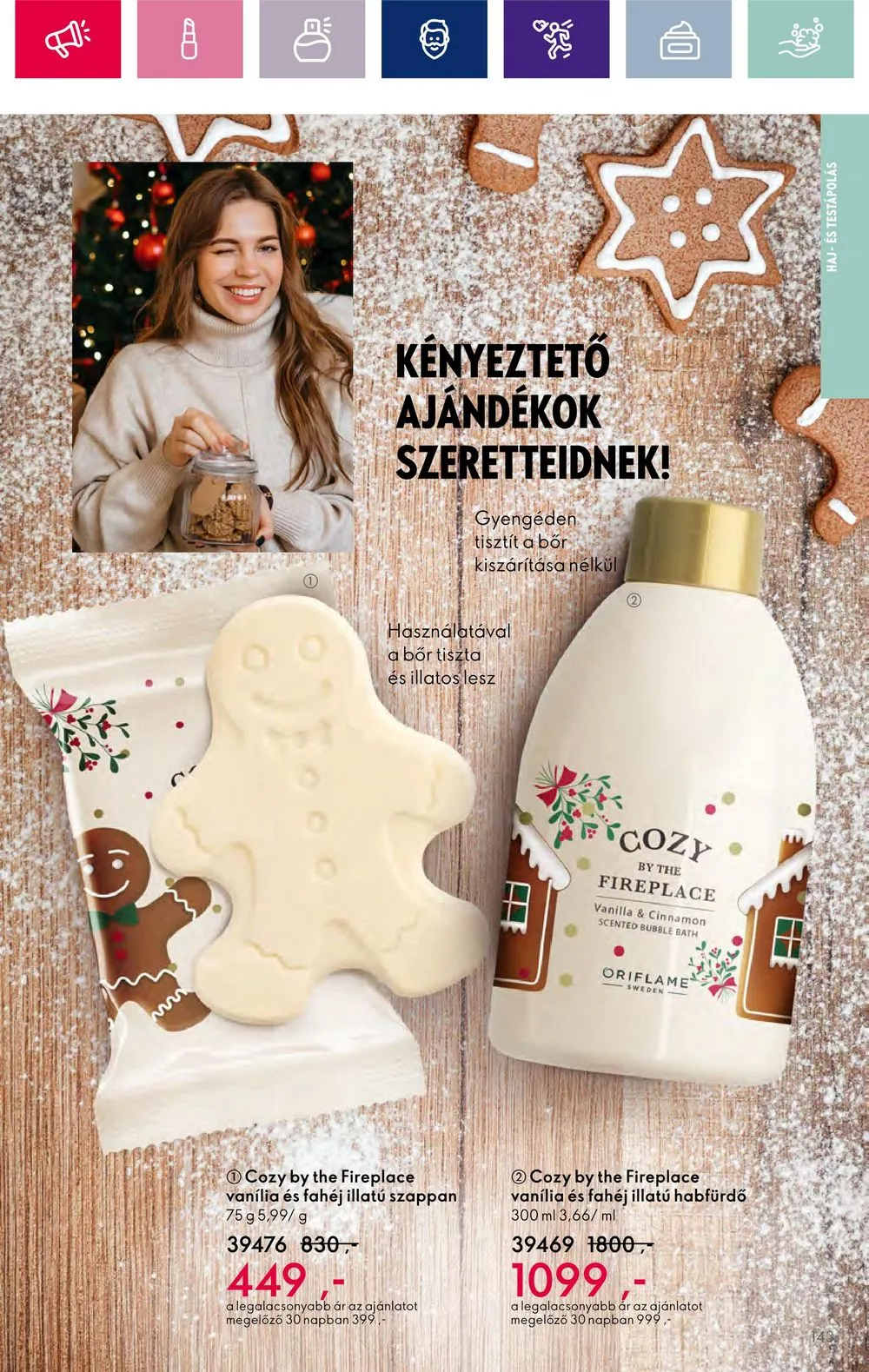 Oriflame akciós újság 11.15–12.05 – 143. oldal
