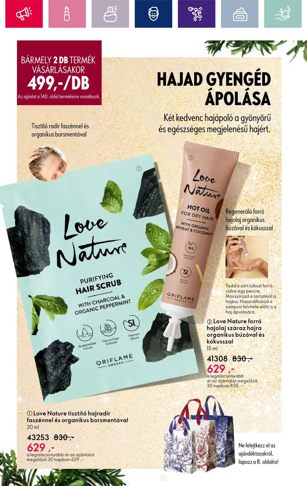 Oriflame akciós újság 11.15–12.05 – 144. oldal