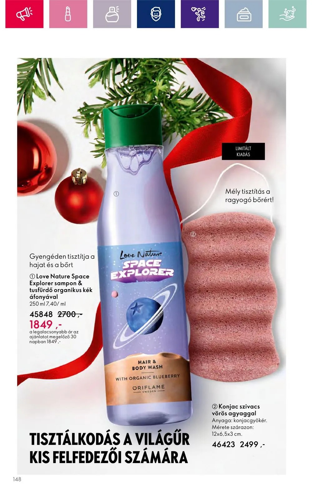 Oriflame akciós újság 11.15–12.05 – 148. oldal