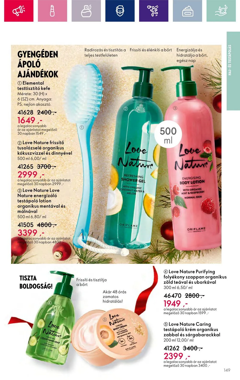 Oriflame akciós újság 11.15–12.05 – 149. oldal