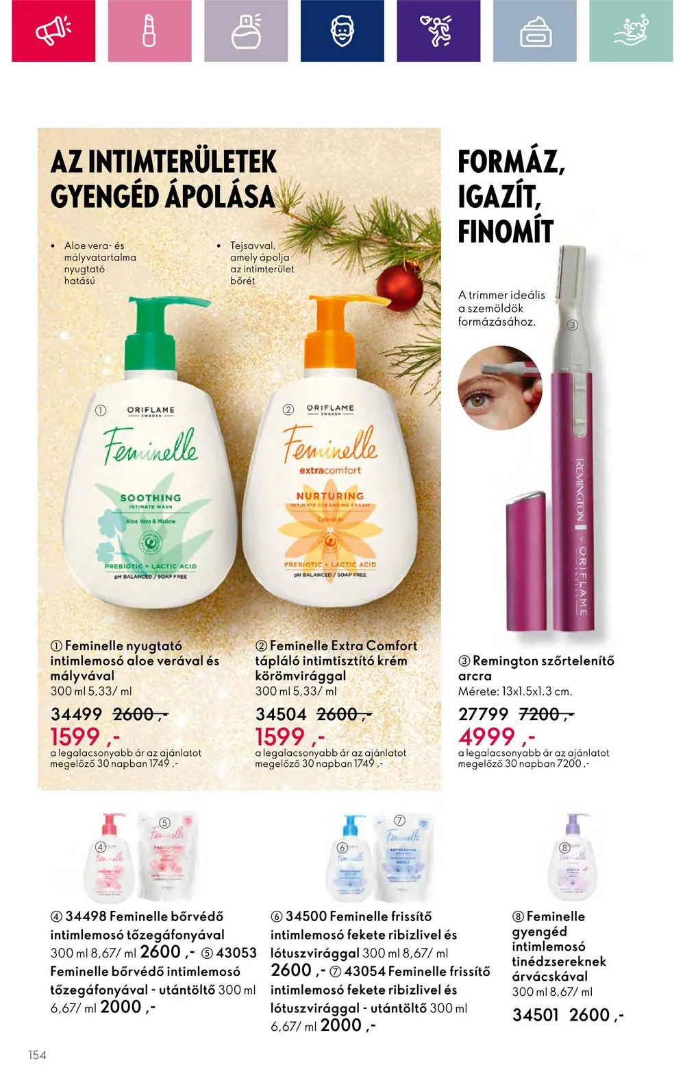 Oriflame akciós újság 11.15–12.05 – 154. oldal