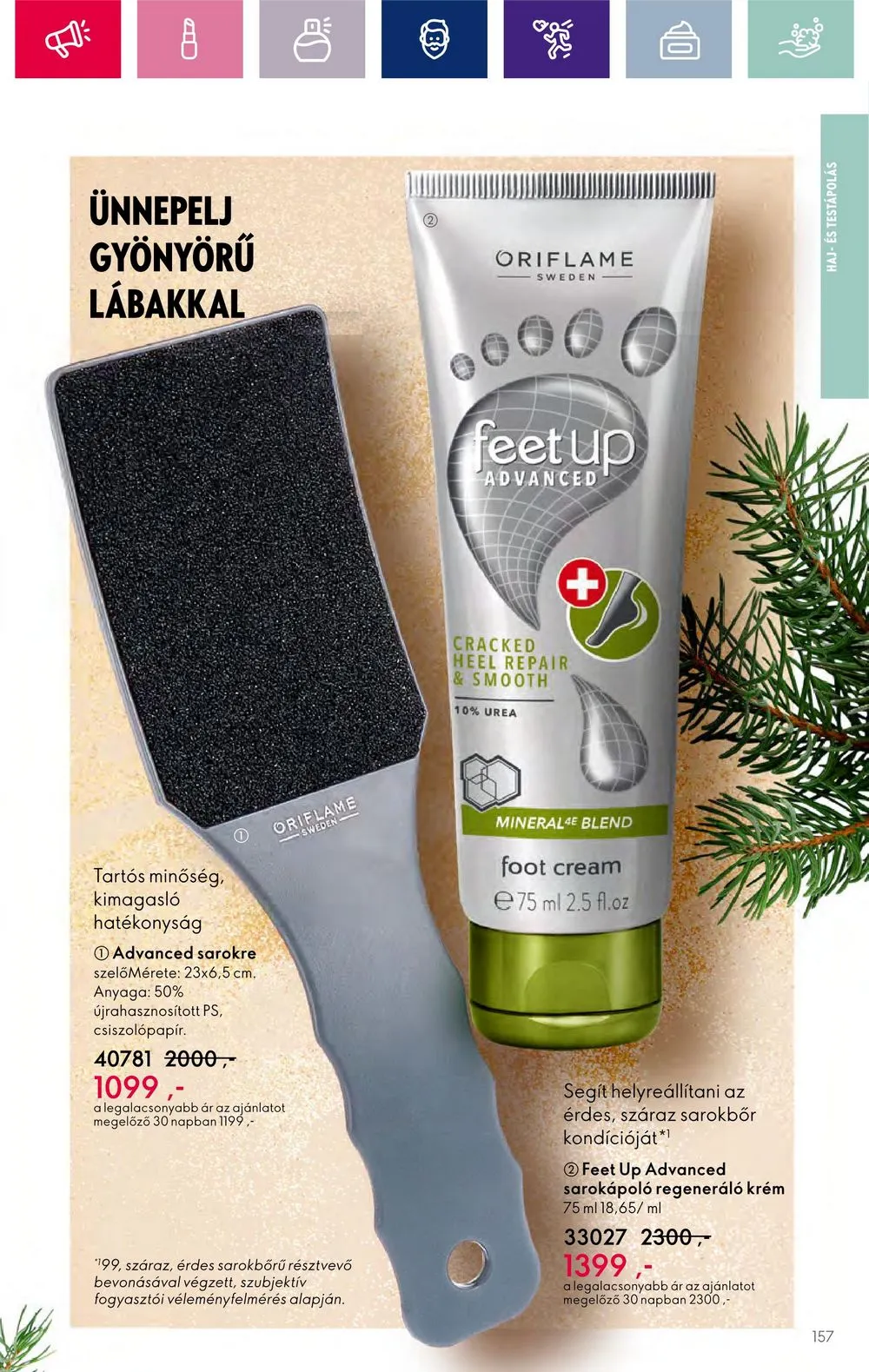 Oriflame akciós újság 11.15–12.05 – 157. oldal