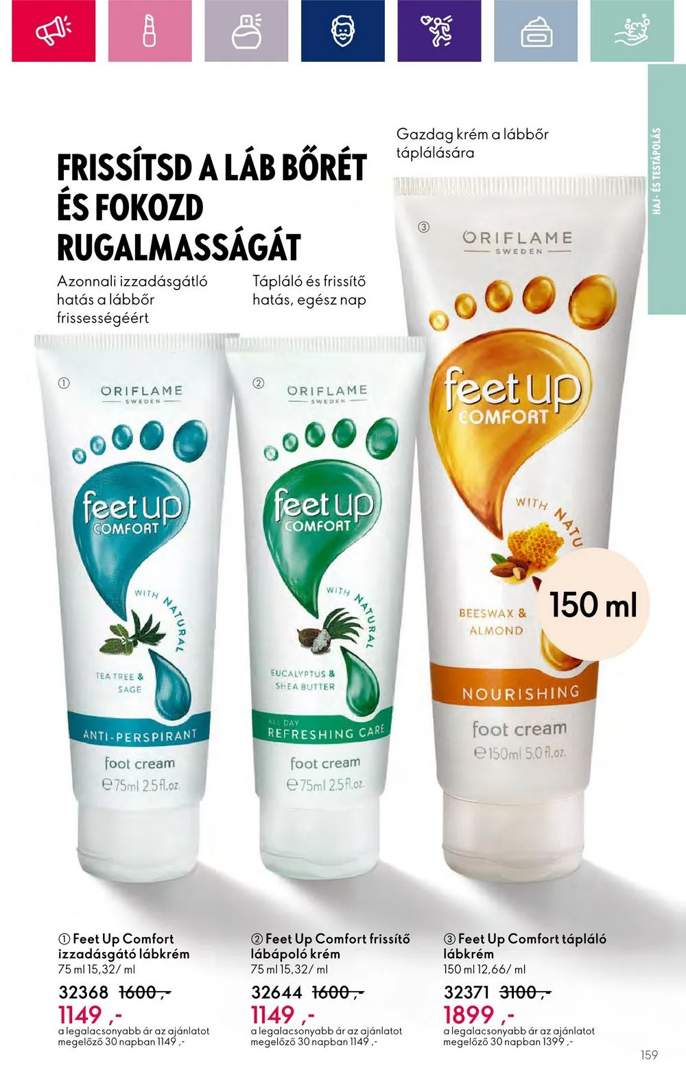 Oriflame akciós újság 11.15–12.05 – 159. oldal