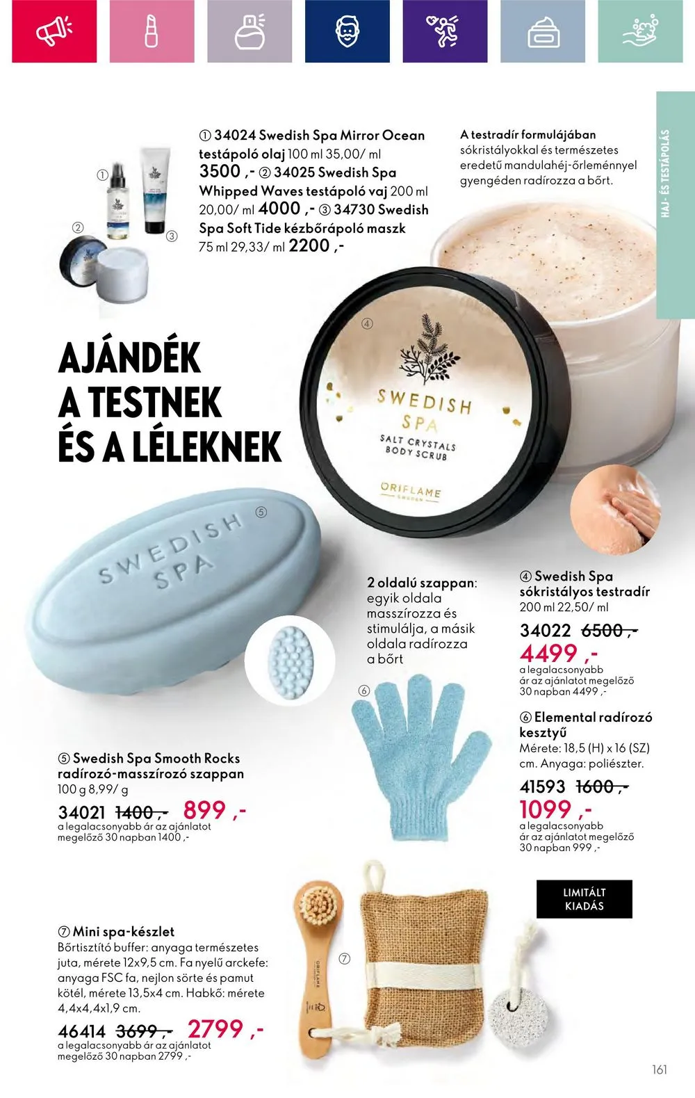 Oriflame akciós újság 11.15–12.05 – 161. oldal