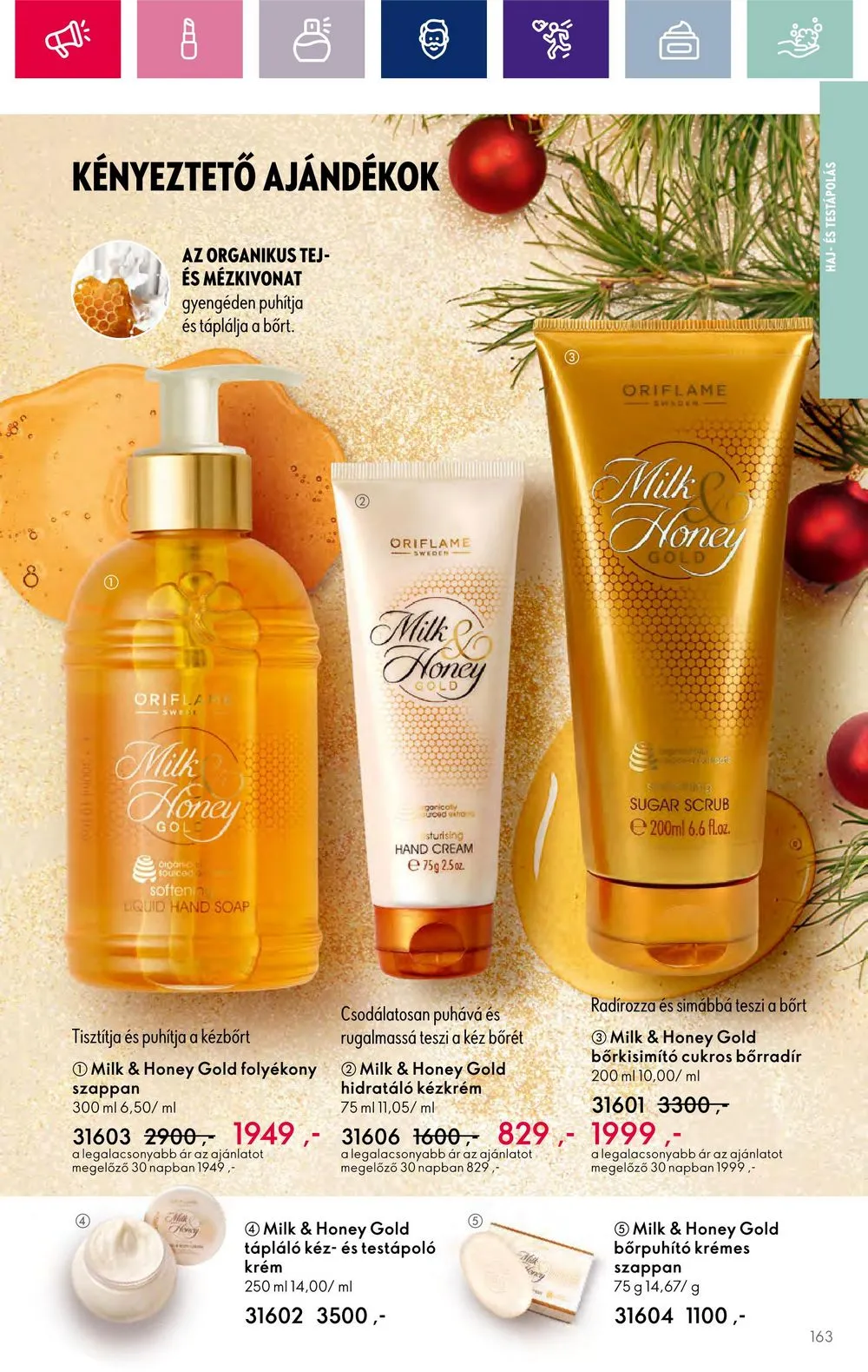 Oriflame akciós újság 11.15–12.05 – 163. oldal