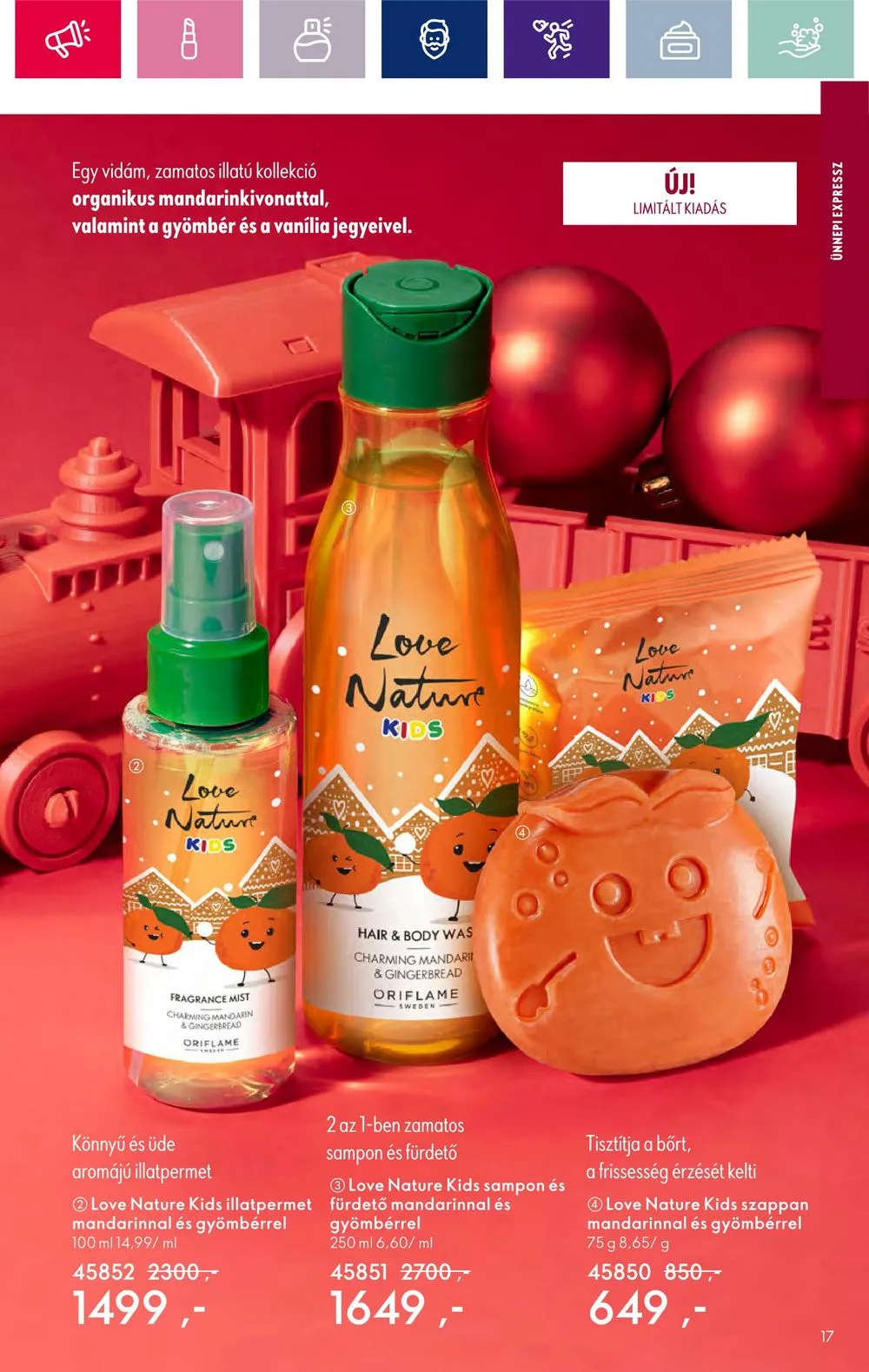 Oriflame akciós újság 11.15–12.05 – 17. oldal
