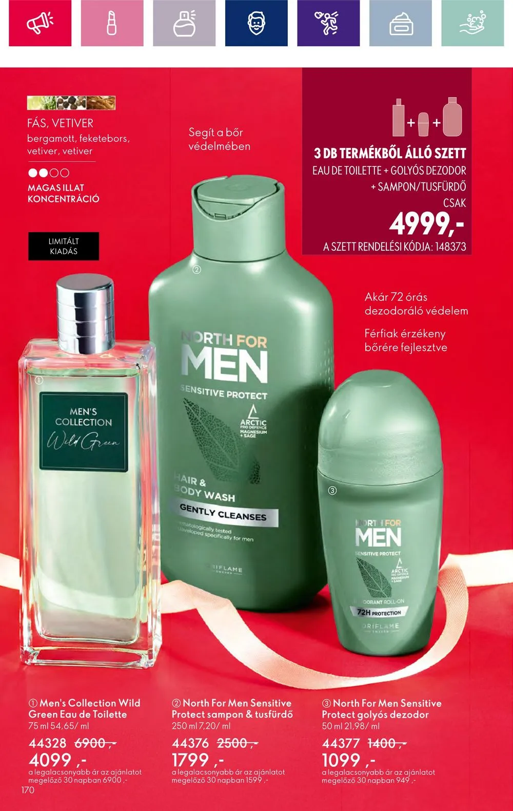 Oriflame akciós újság 11.15–12.05 – 170. oldal