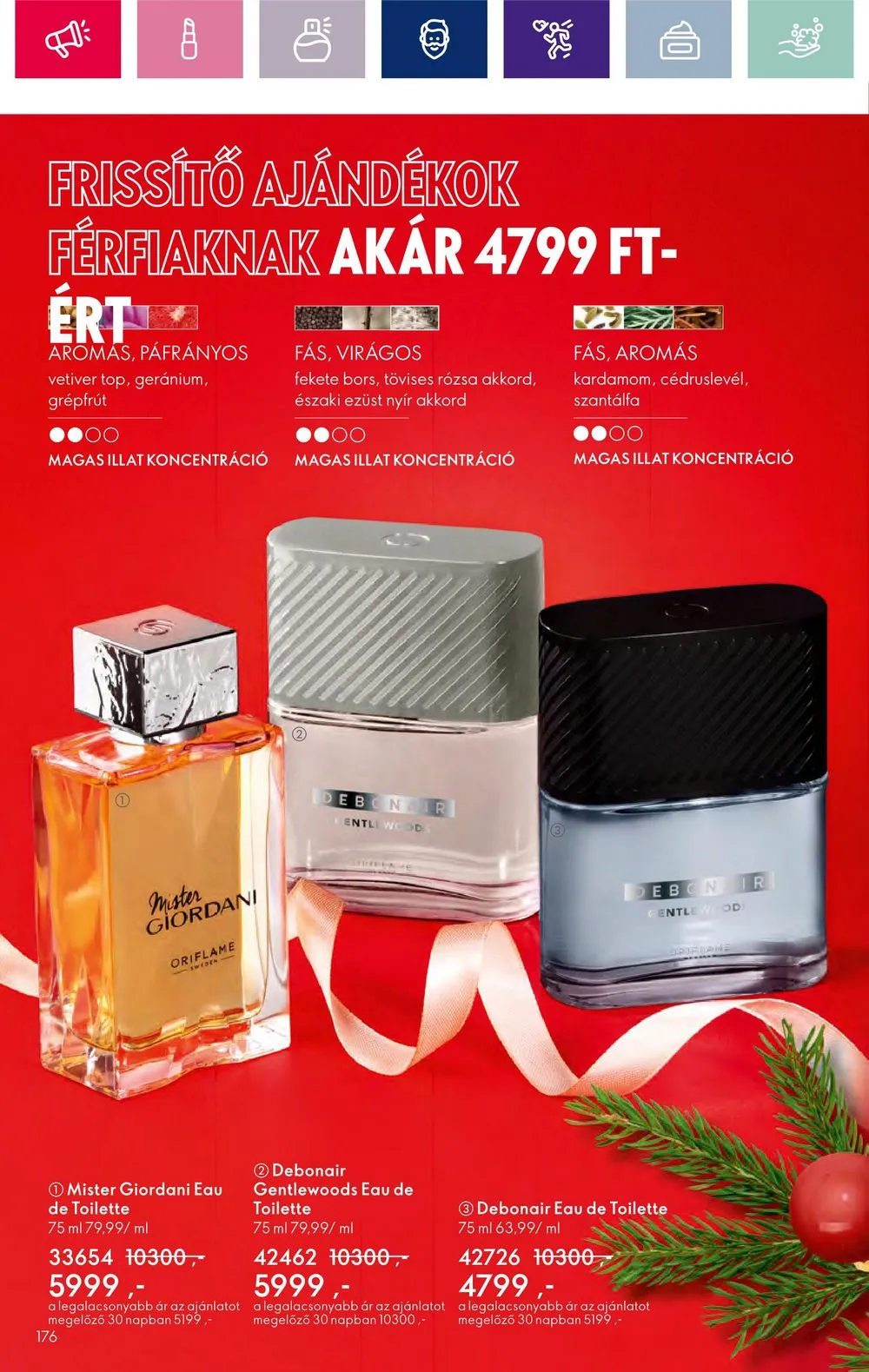 Oriflame akciós újság 11.15–12.05 – 176. oldal