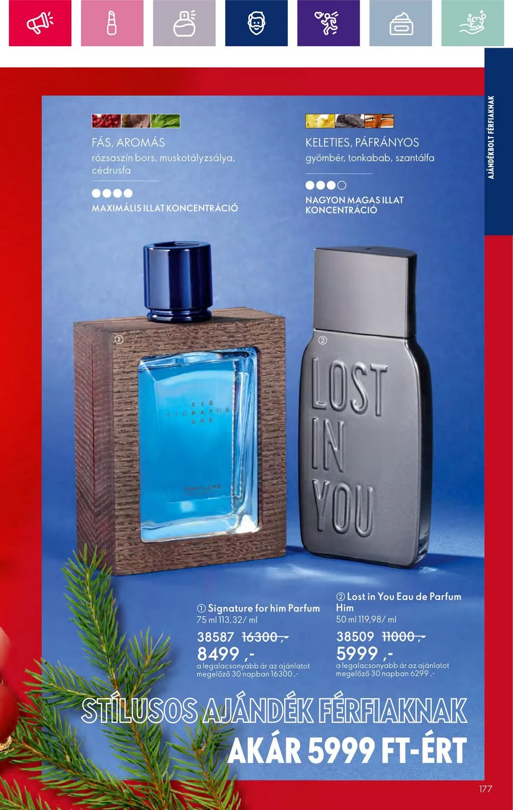Oriflame akciós újság 11.15–12.05 – 177. oldal