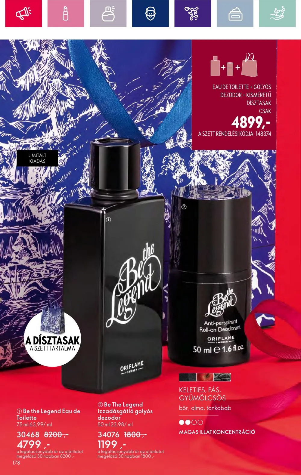 Oriflame akciós újság 11.15–12.05 – 178. oldal