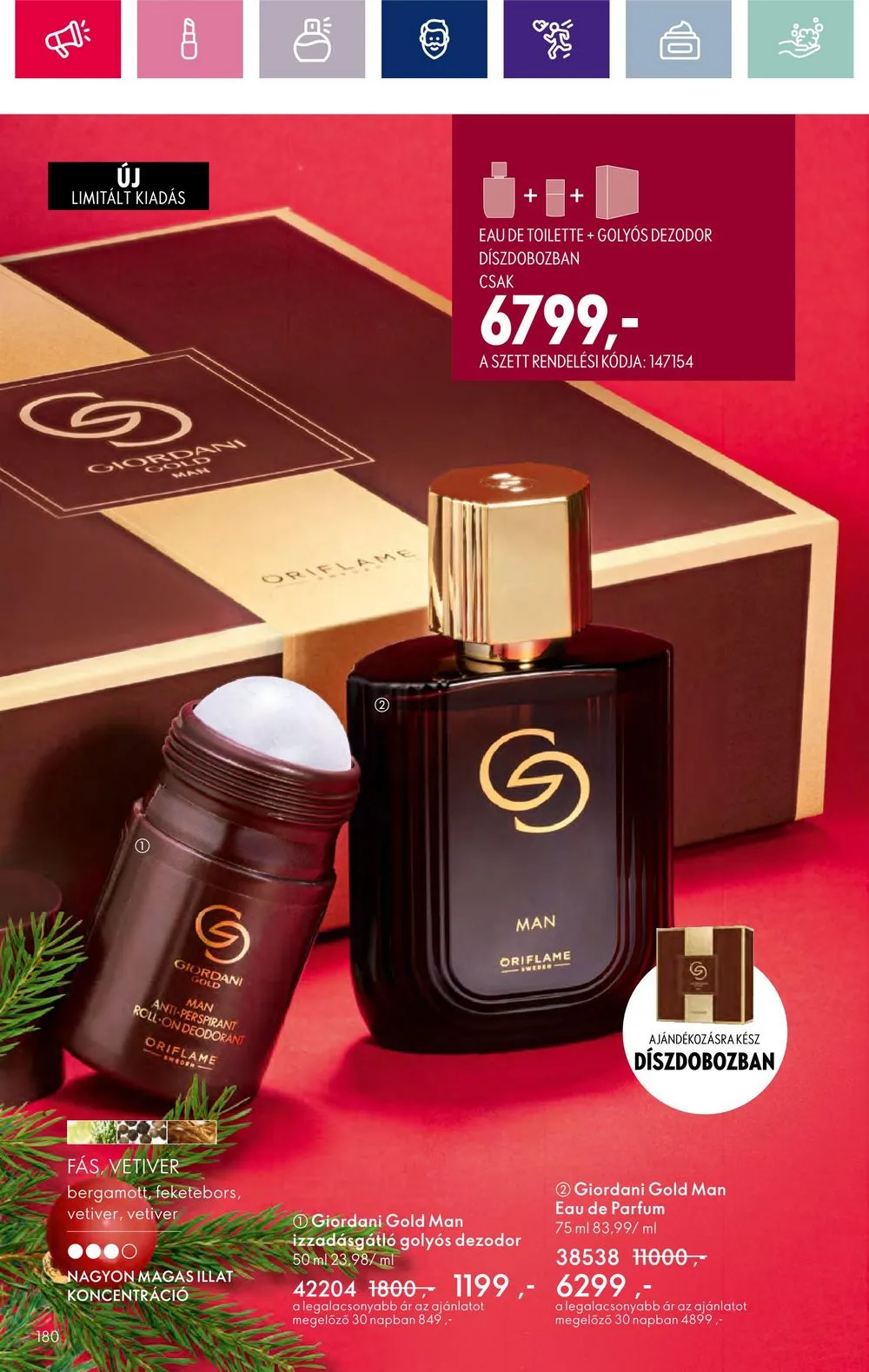 Oriflame akciós újság 11.15–12.05 – 180. oldal