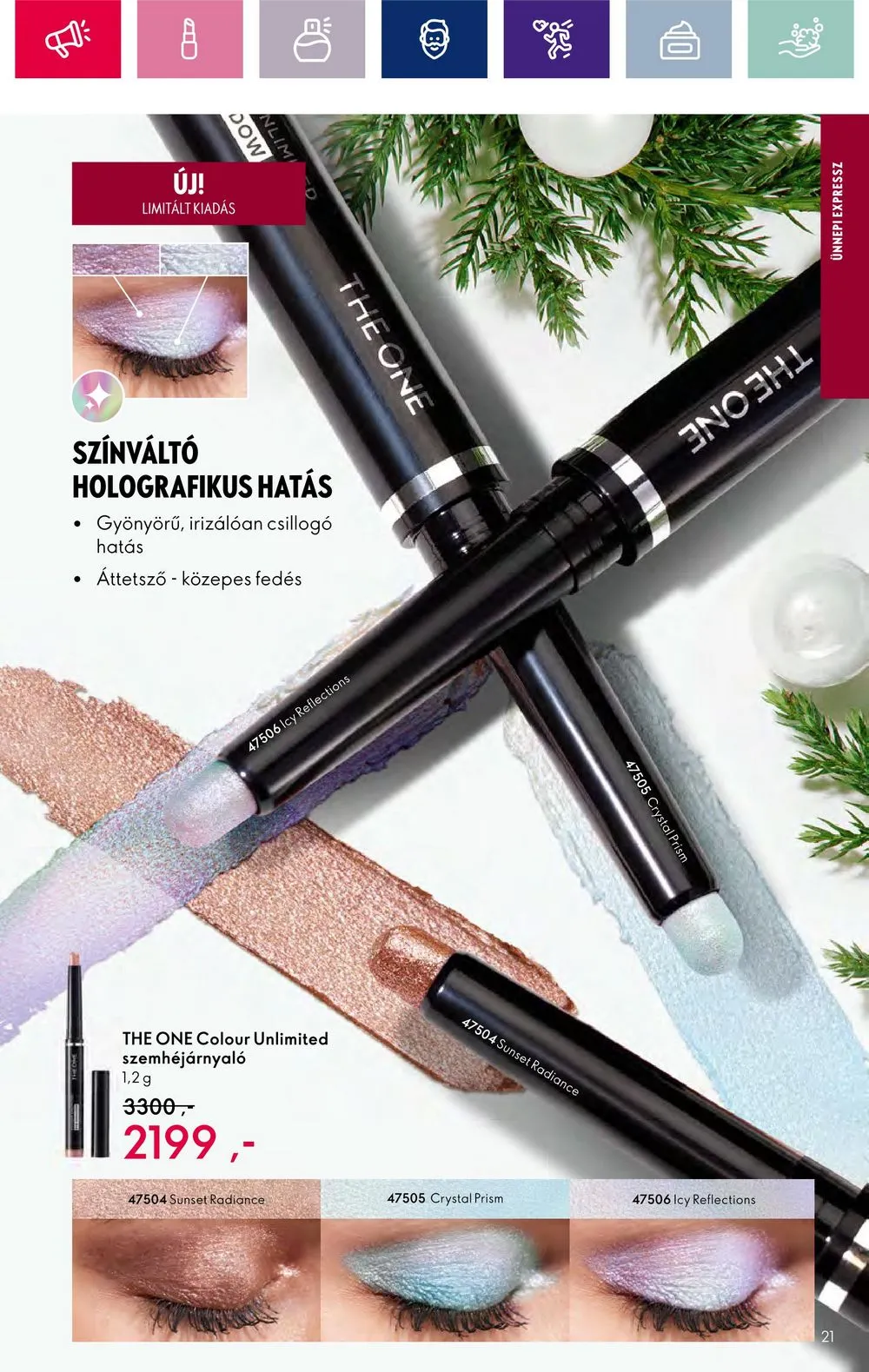 Oriflame akciós újság 11.15–12.05 – 21. oldal