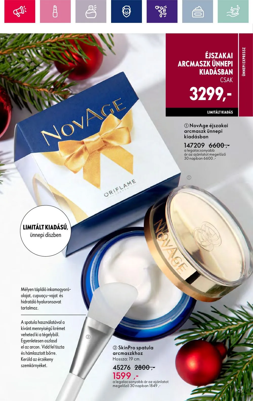 Oriflame akciós újság 11.15–12.05 – 25. oldal