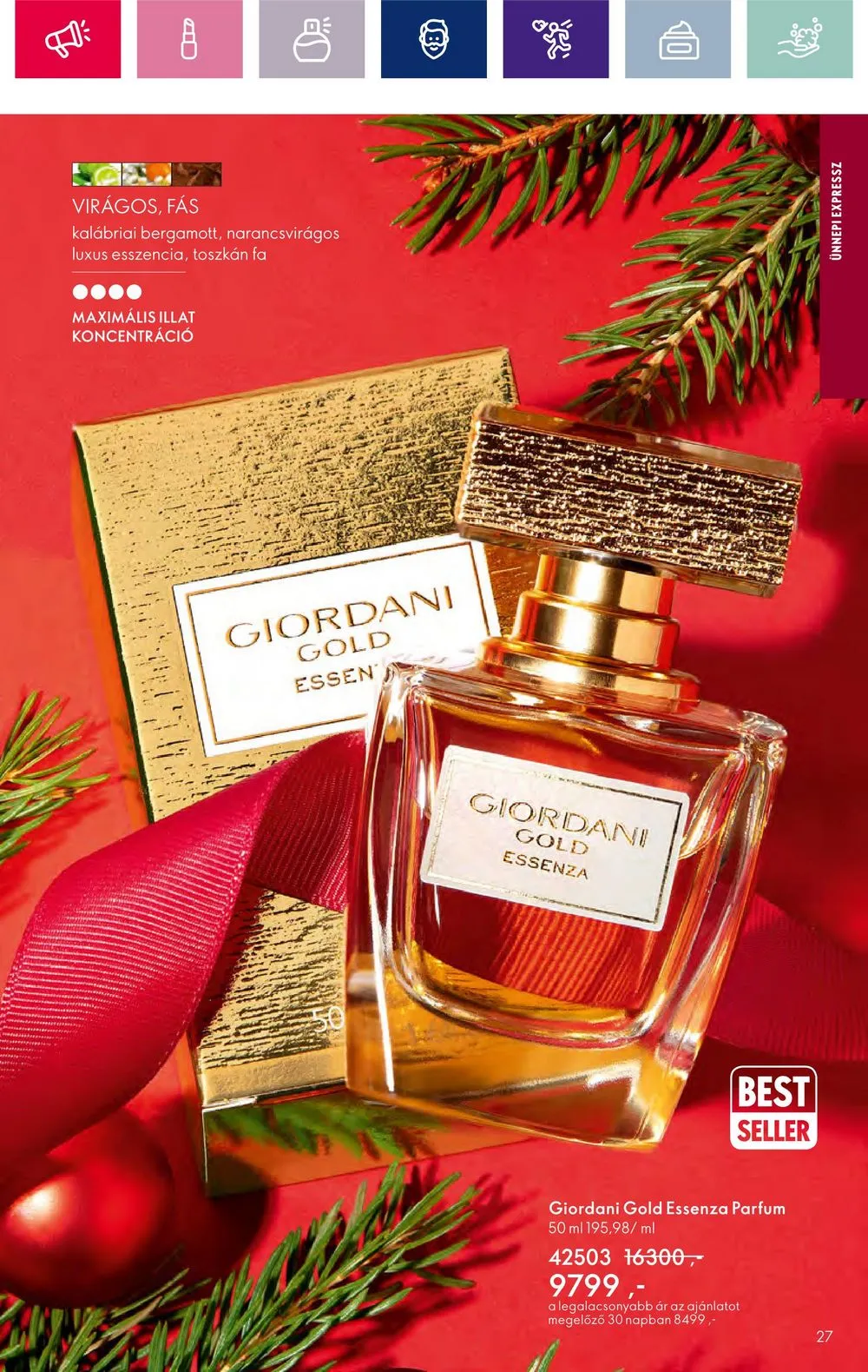 Oriflame akciós újság 11.15–12.05 – 27. oldal