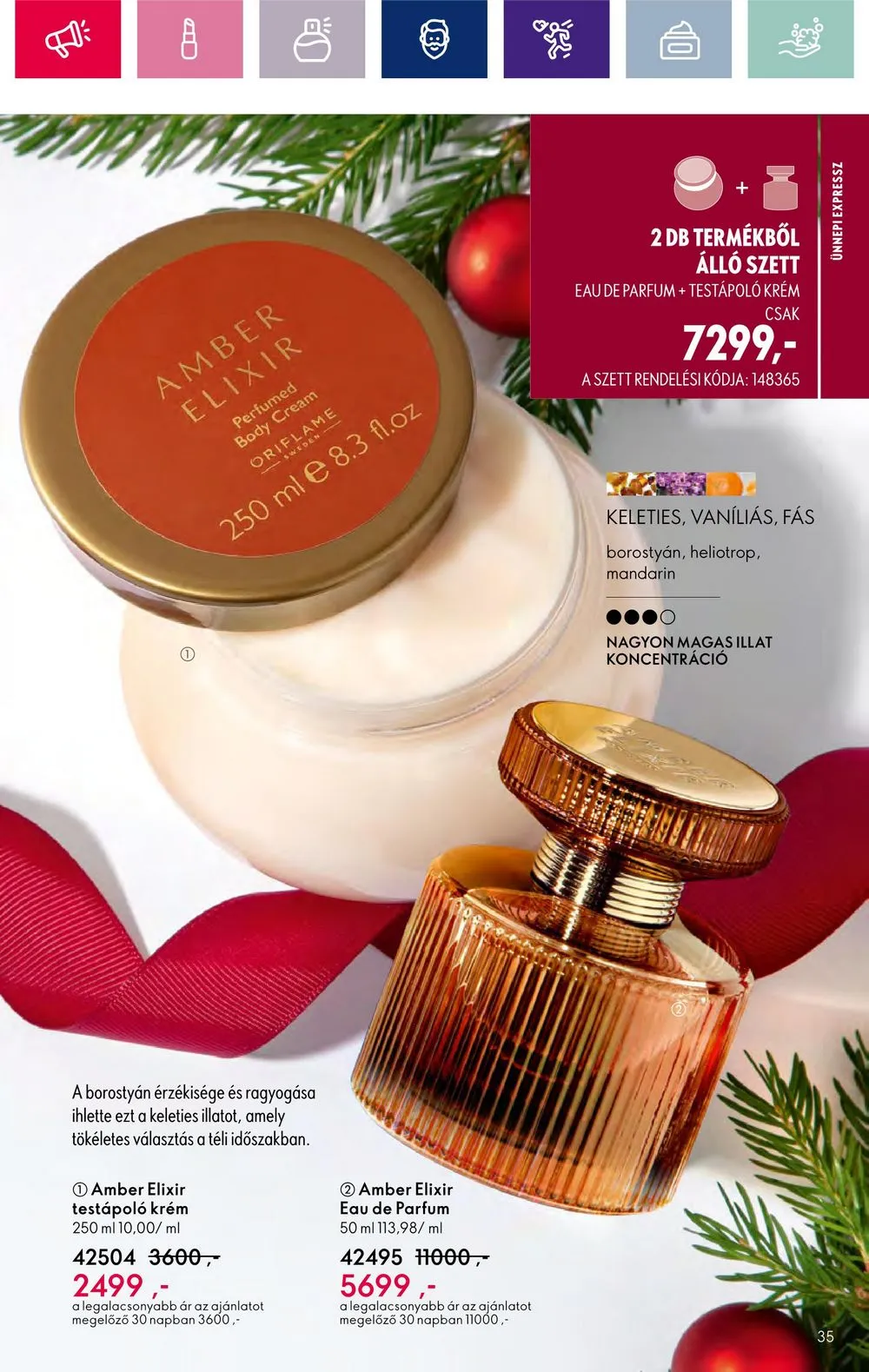 Oriflame akciós újság 11.15–12.05 – 35. oldal