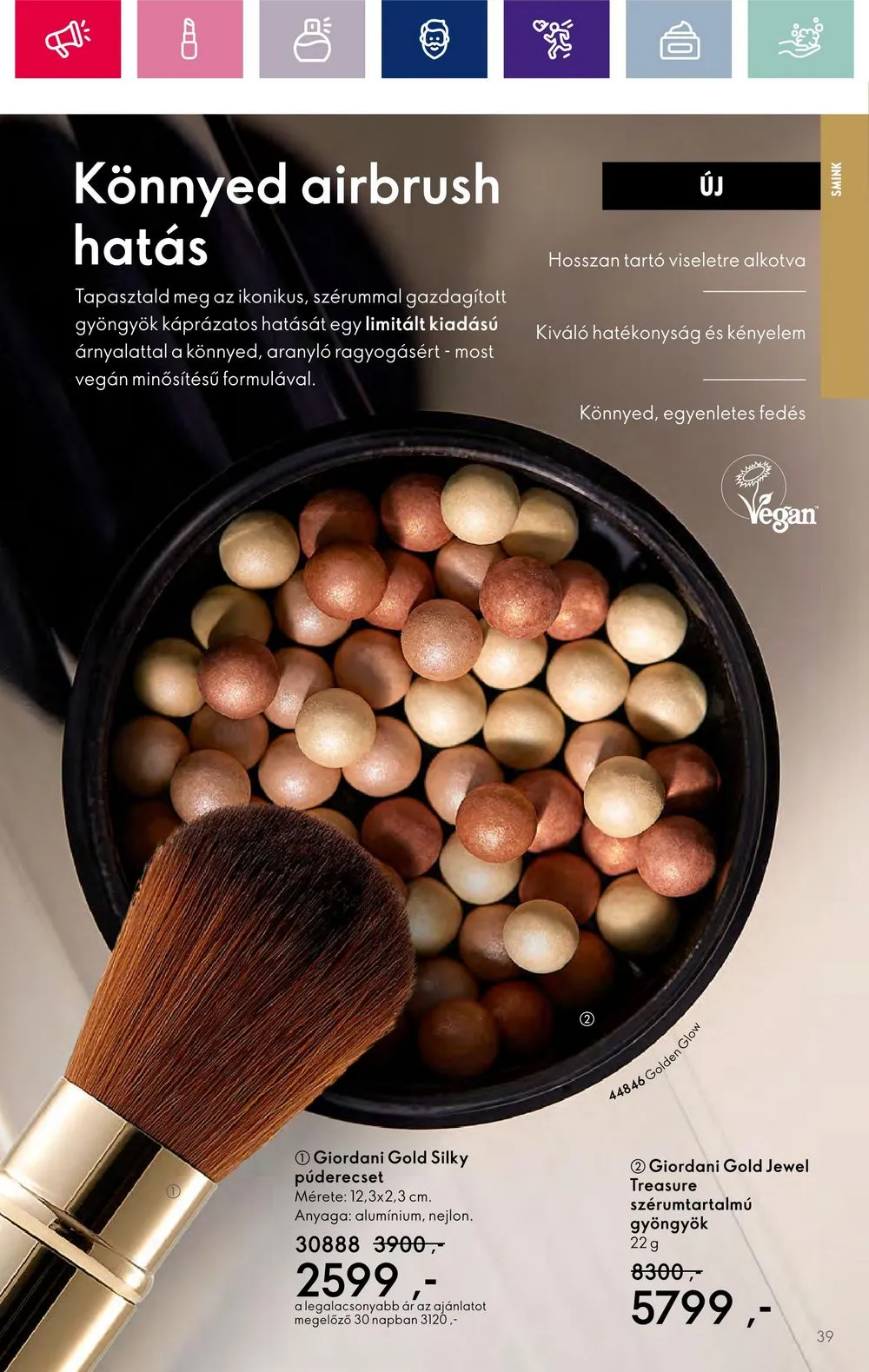 Oriflame akciós újság 11.15–12.05 – 39. oldal
