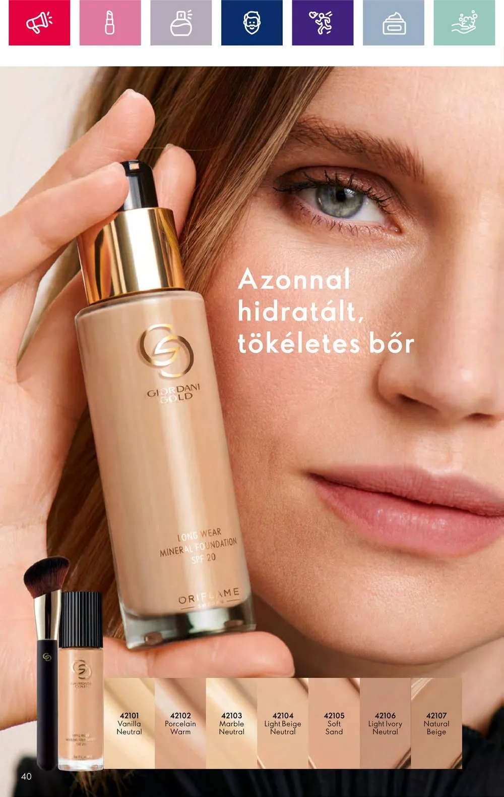 Oriflame akciós újság 11.15–12.05 – 40. oldal